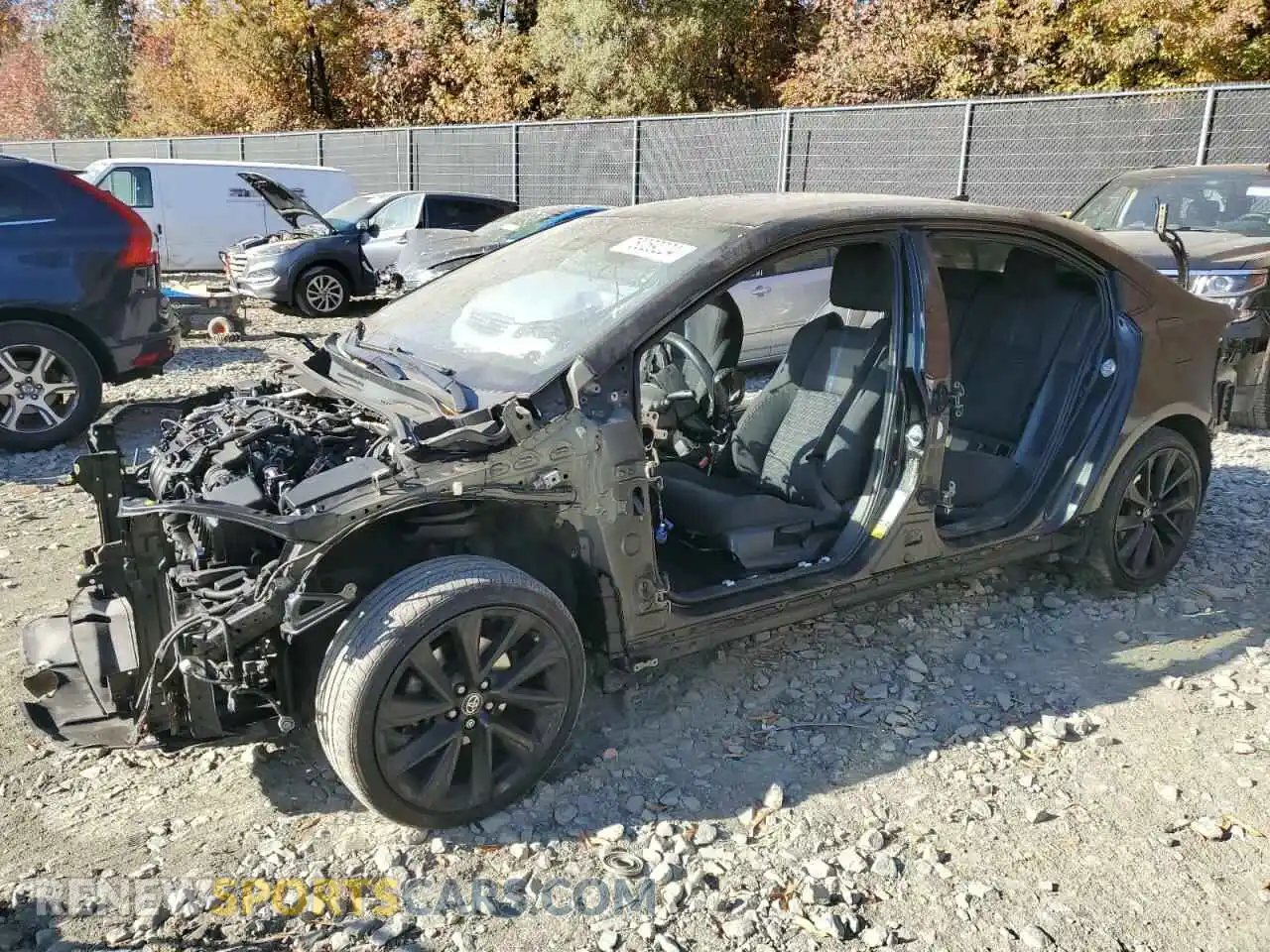 1 Photograph of a damaged car 5YFS4MCE6MP083425 TOYOTA COROLLA 2021