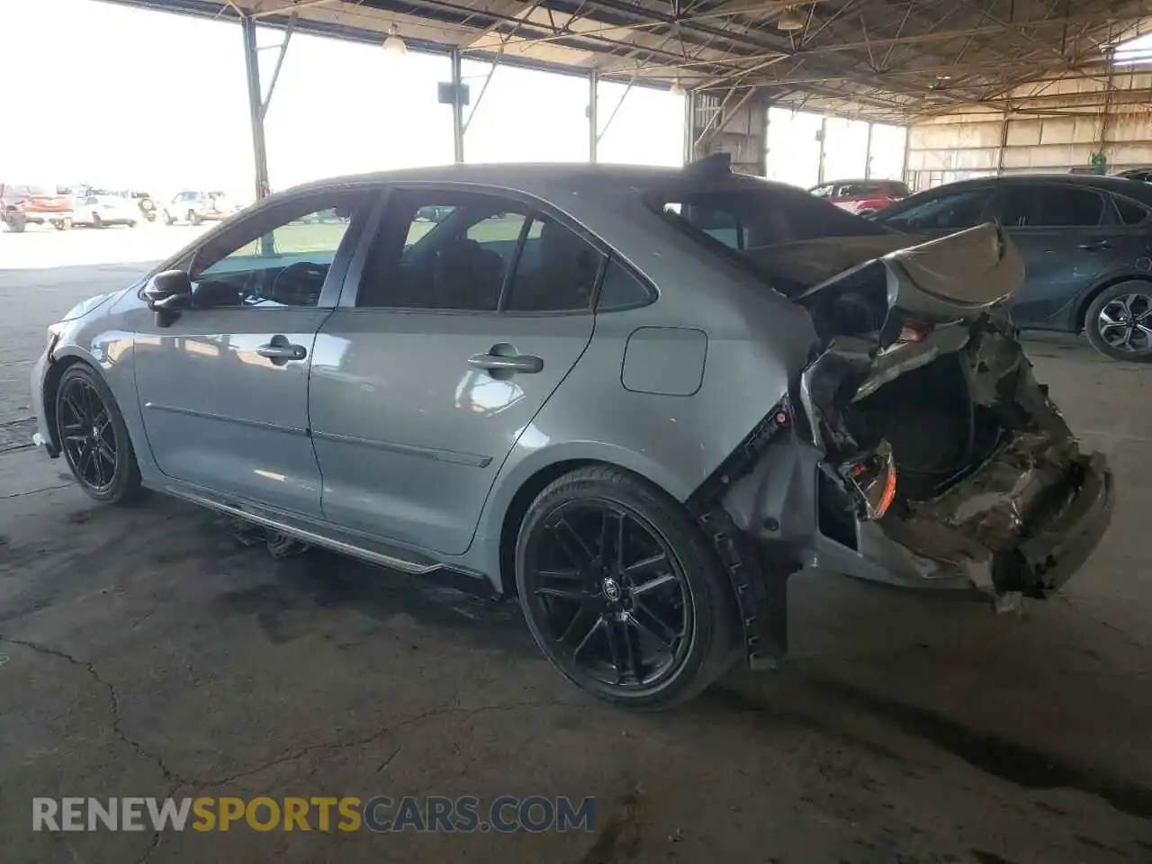 2 Photograph of a damaged car 5YFS4MCE6MP085921 TOYOTA COROLLA 2021