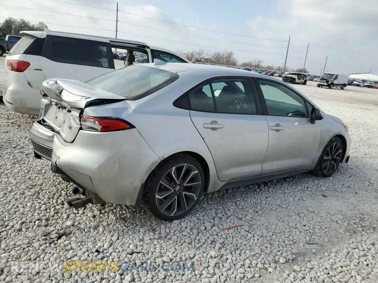 3 Photograph of a damaged car 5YFS4MCE6MP088978 TOYOTA COROLLA 2021
