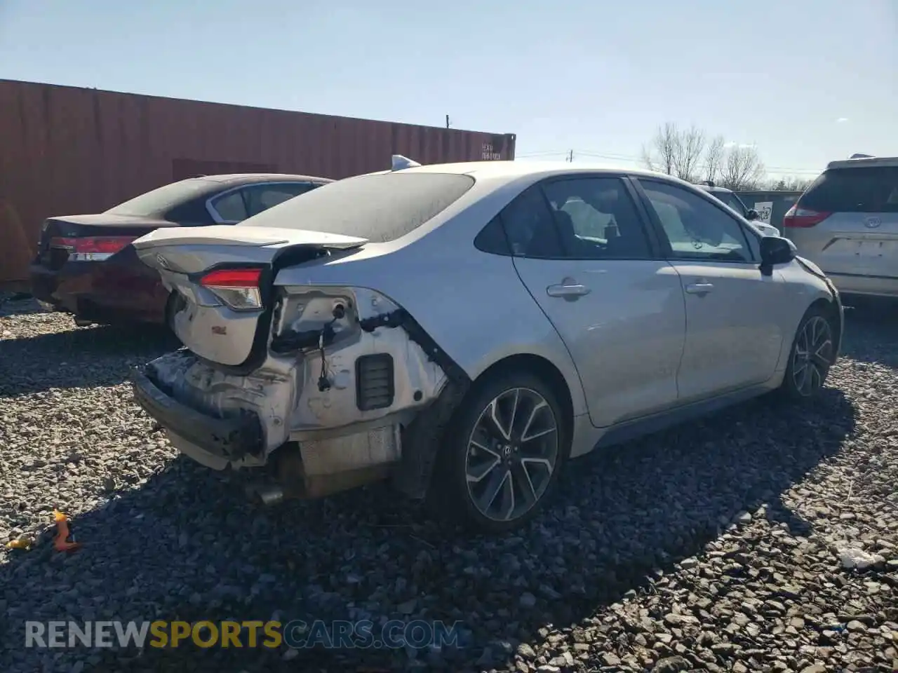 3 Photograph of a damaged car 5YFS4MCE6MP090407 TOYOTA COROLLA 2021
