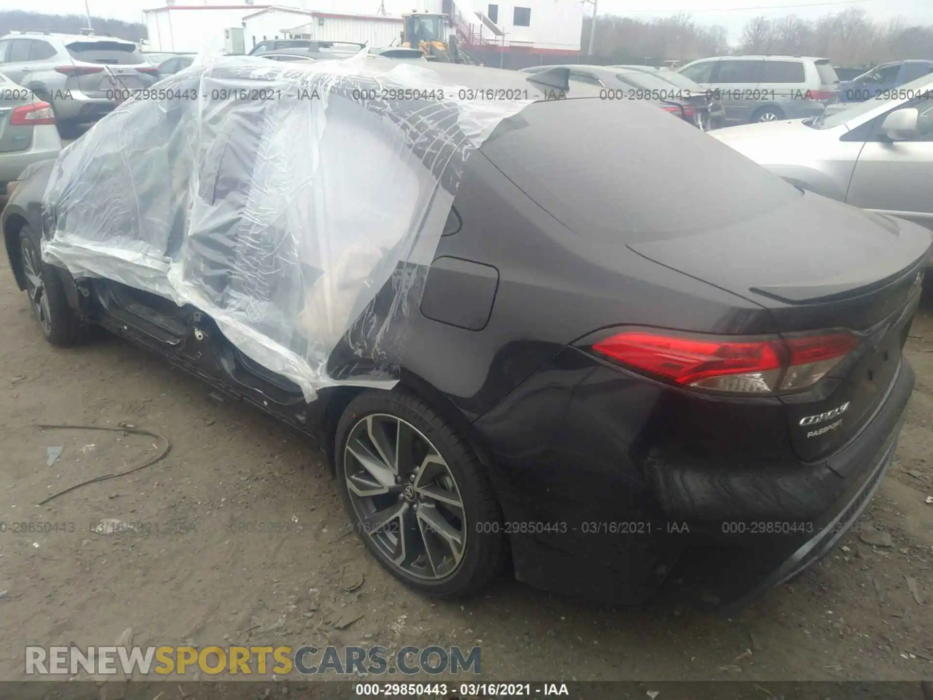 3 Photograph of a damaged car 5YFS4MCE7MP070506 TOYOTA COROLLA 2021