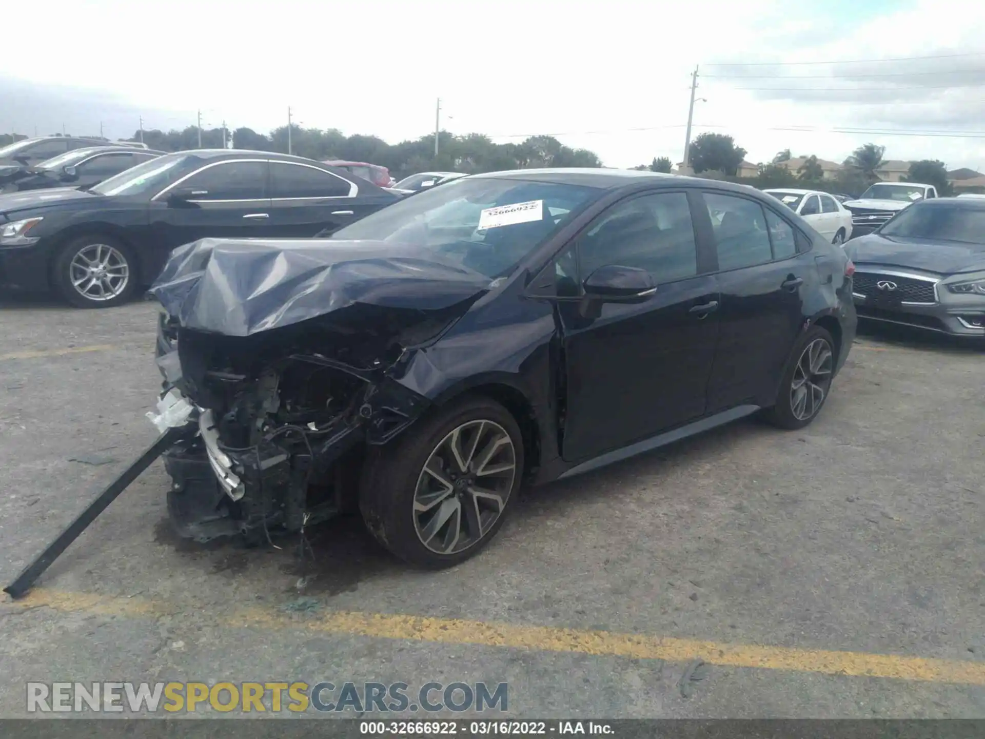 2 Фотография поврежденного автомобиля 5YFS4MCE7MP070537 TOYOTA COROLLA 2021