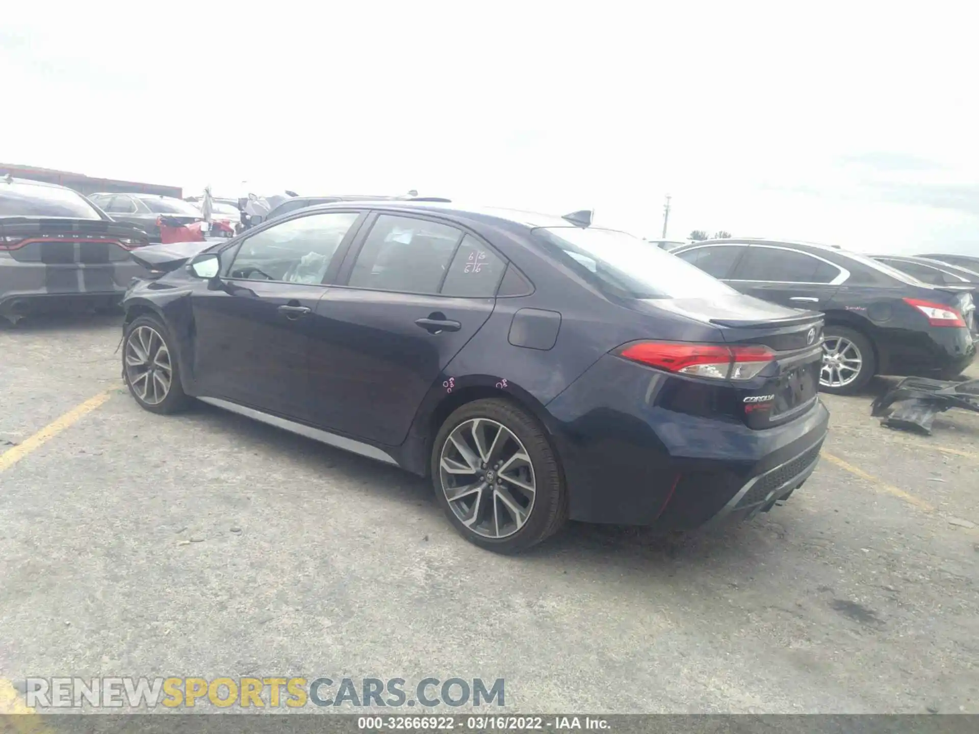 3 Фотография поврежденного автомобиля 5YFS4MCE7MP070537 TOYOTA COROLLA 2021