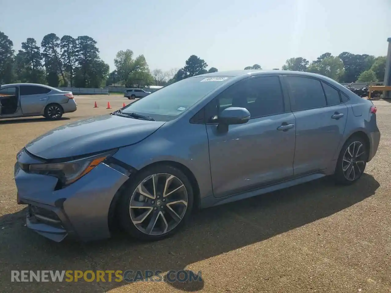1 Photograph of a damaged car 5YFS4MCE7MP073597 TOYOTA COROLLA 2021