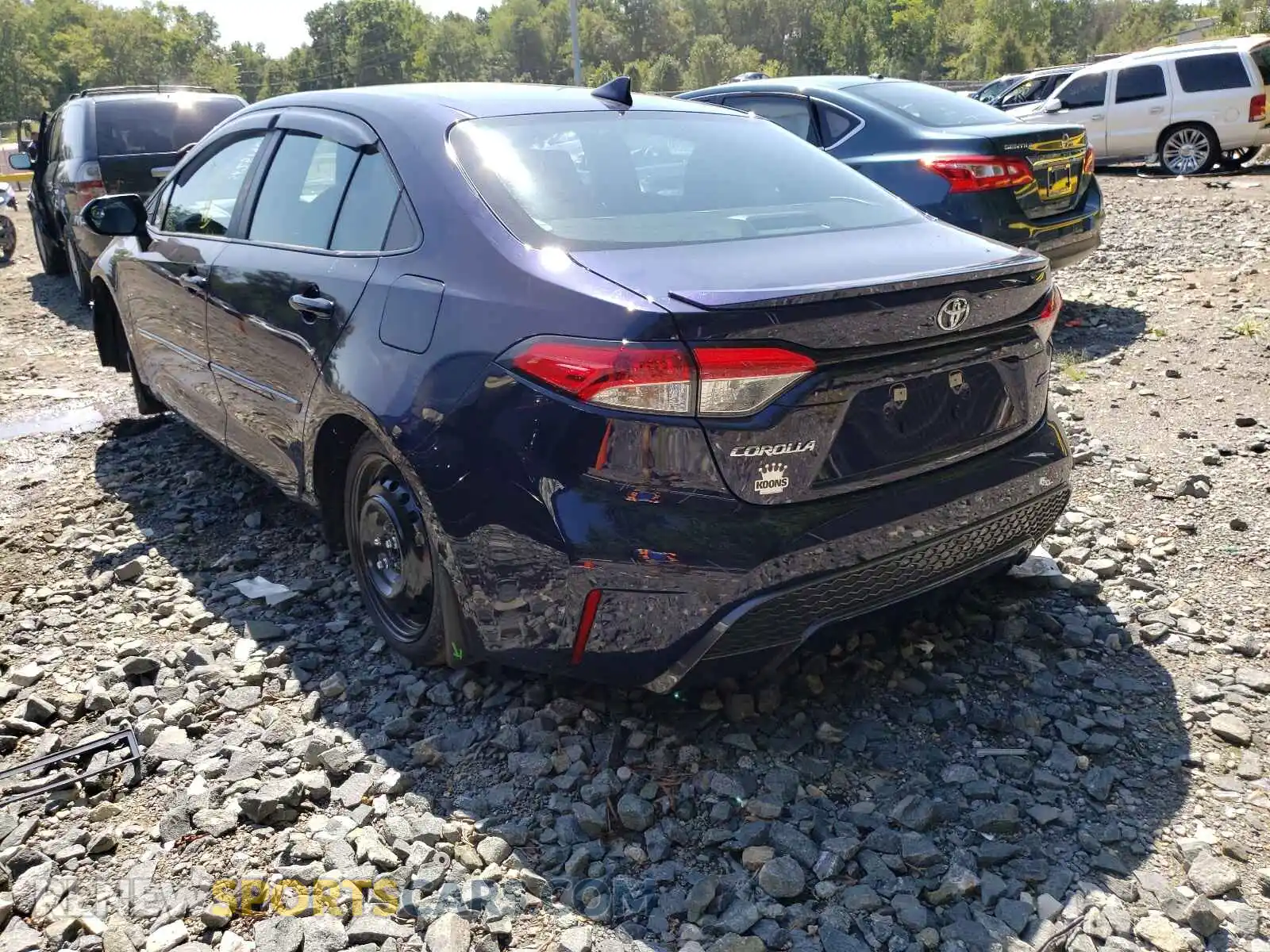 3 Photograph of a damaged car 5YFS4MCE7MP077231 TOYOTA COROLLA 2021
