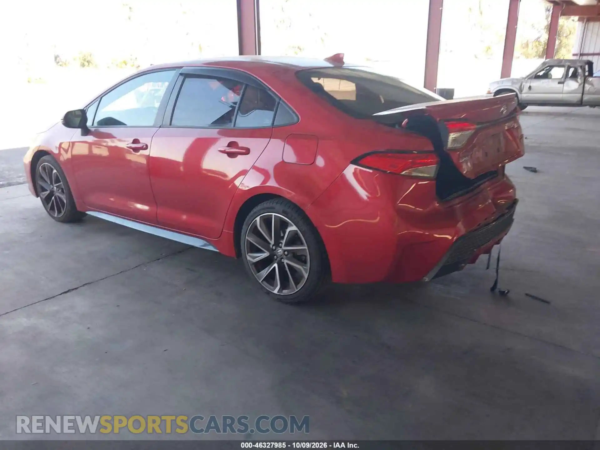 3 Фотография поврежденного автомобиля 5YFS4MCE7MP077679 TOYOTA COROLLA 2021