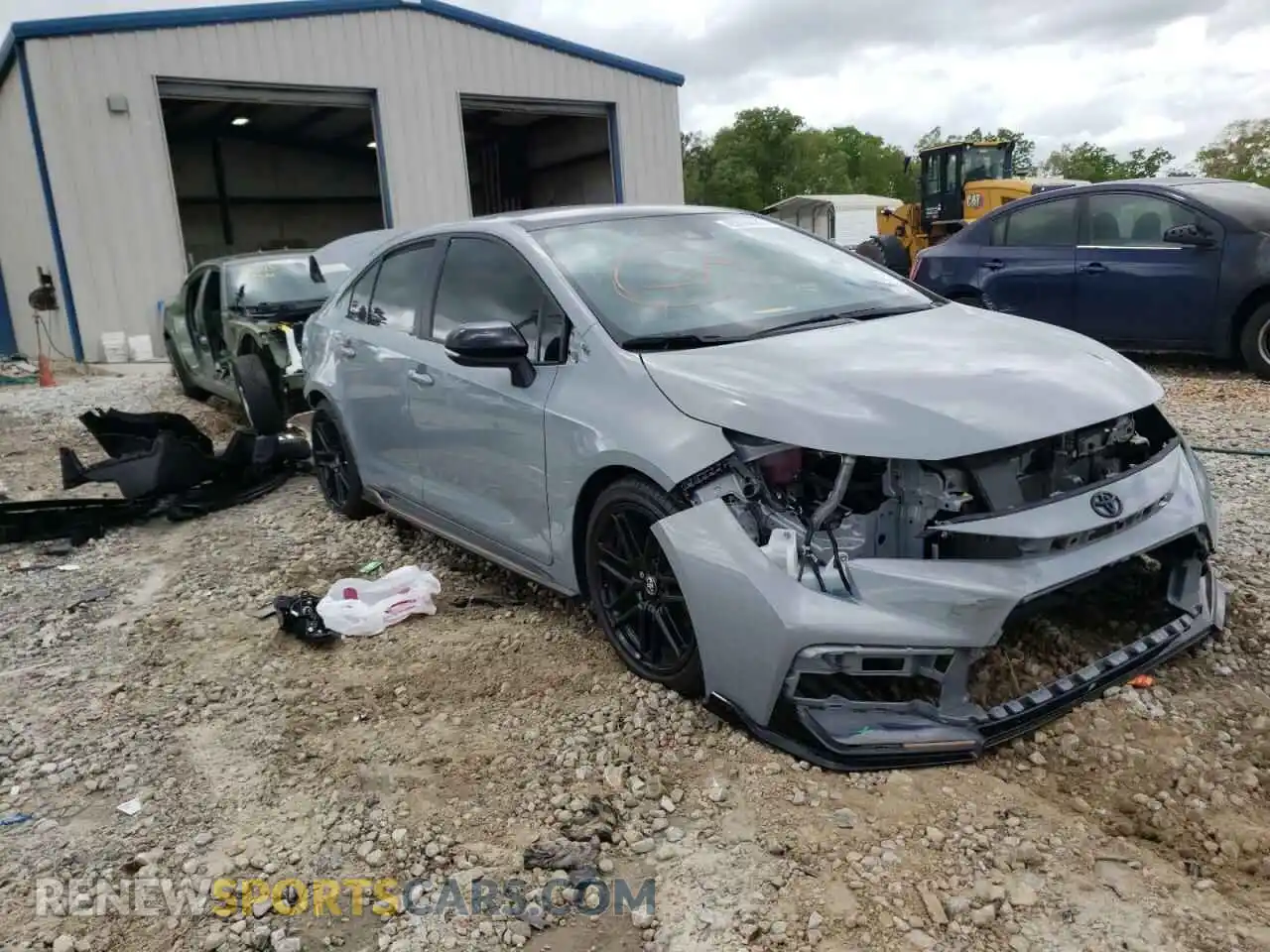 1 Photograph of a damaged car 5YFS4MCE7MP078427 TOYOTA COROLLA 2021
