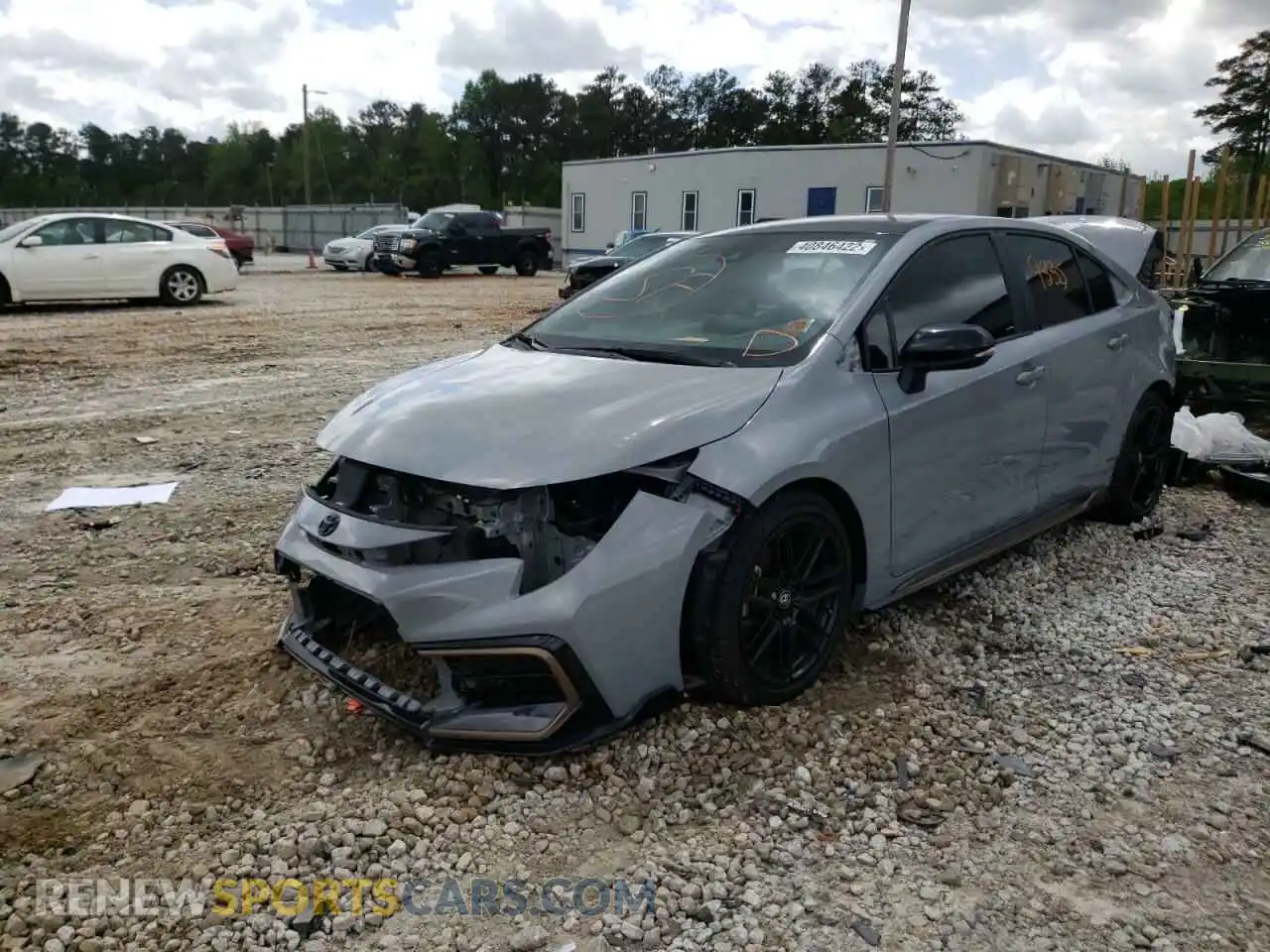 2 Photograph of a damaged car 5YFS4MCE7MP078427 TOYOTA COROLLA 2021