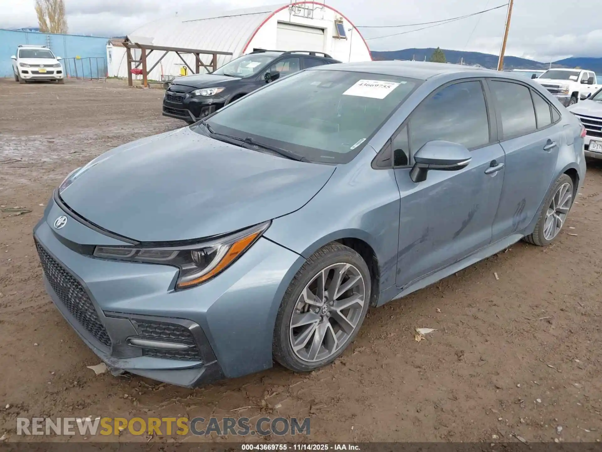 2 Photograph of a damaged car 5YFS4MCE7MP082087 TOYOTA COROLLA 2021