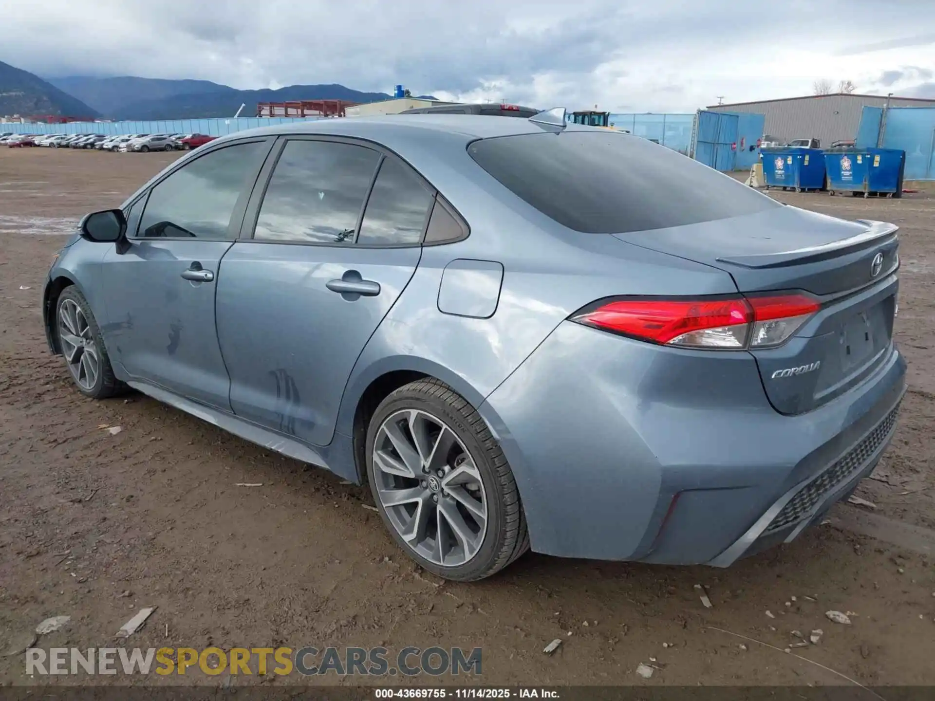 3 Photograph of a damaged car 5YFS4MCE7MP082087 TOYOTA COROLLA 2021