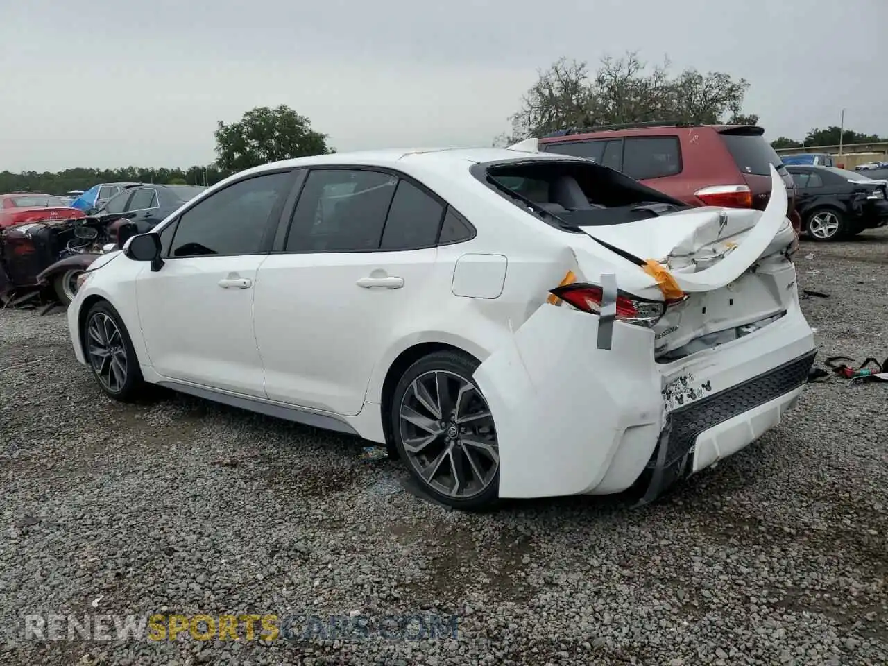 2 Photograph of a damaged car 5YFS4MCE7MP086608 TOYOTA COROLLA 2021