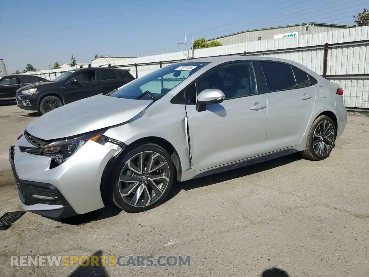 1 Photograph of a damaged car 5YFS4MCE7MP086818 TOYOTA COROLLA 2021