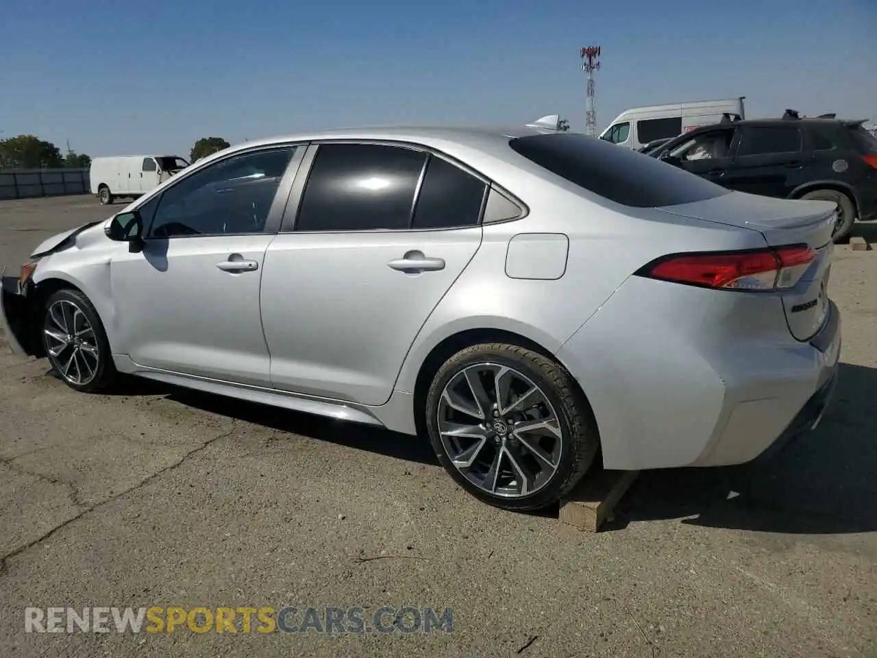 2 Photograph of a damaged car 5YFS4MCE7MP086818 TOYOTA COROLLA 2021