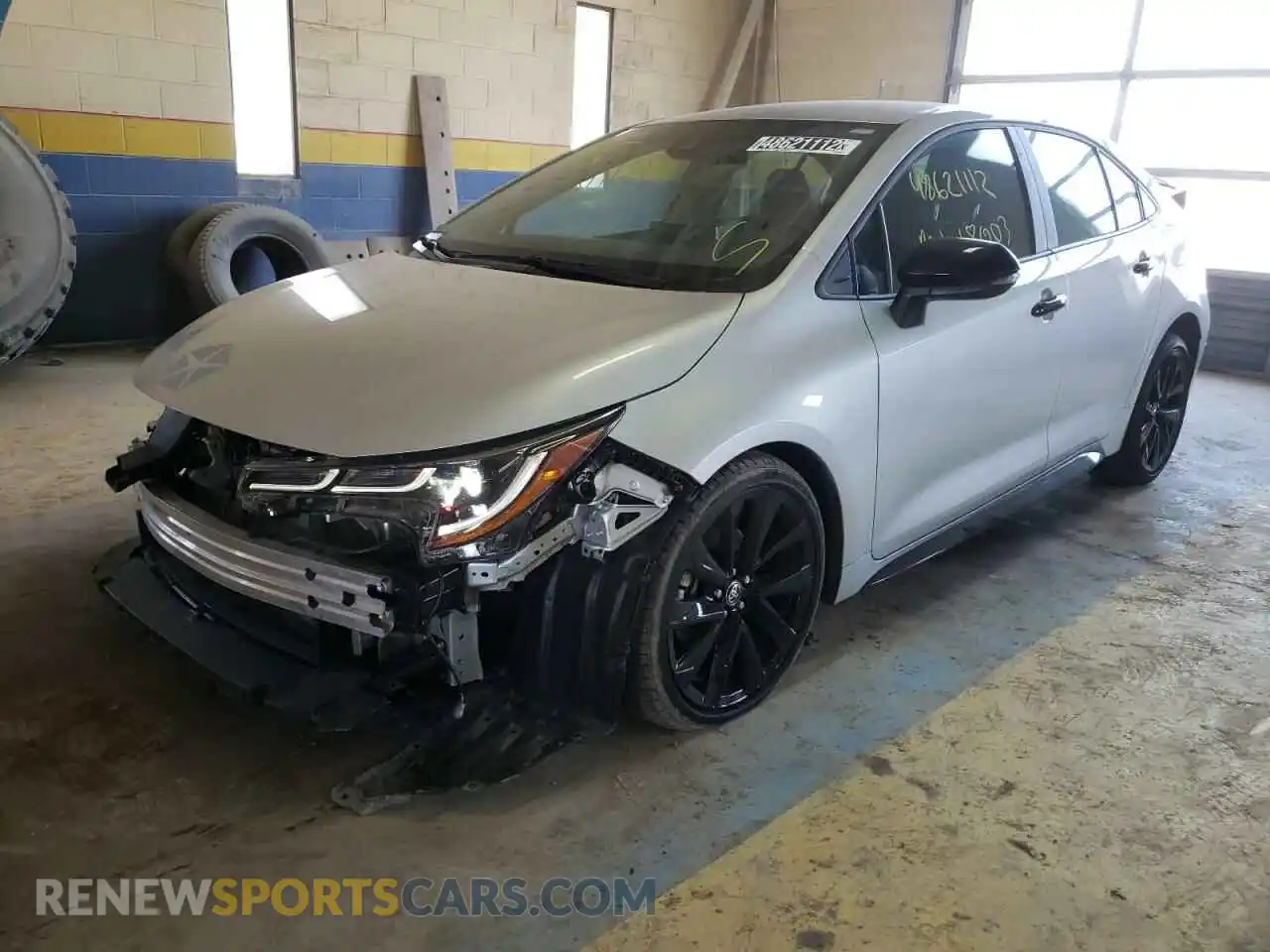 2 Photograph of a damaged car 5YFS4MCE7MP088147 TOYOTA COROLLA 2021