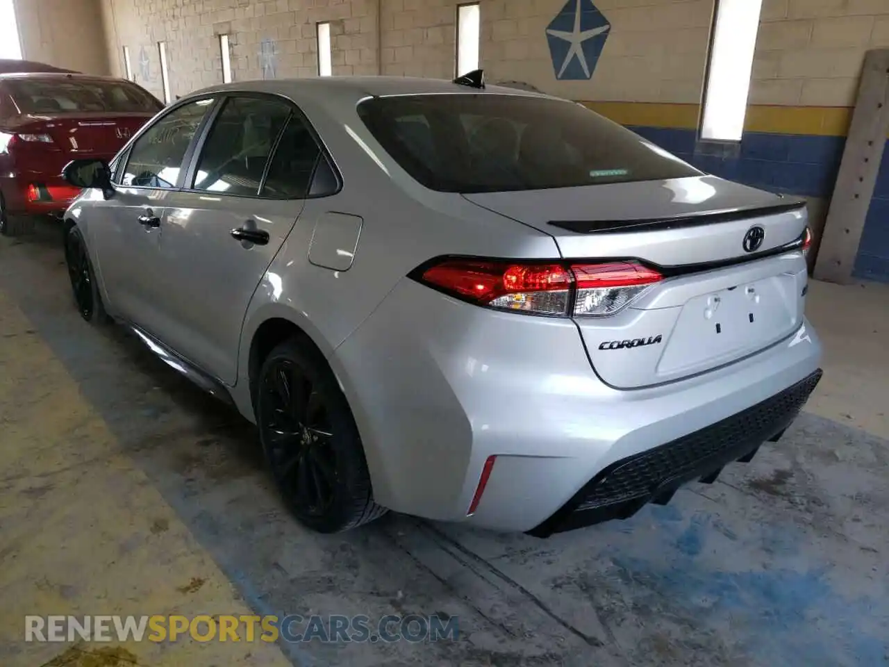 3 Photograph of a damaged car 5YFS4MCE7MP088147 TOYOTA COROLLA 2021