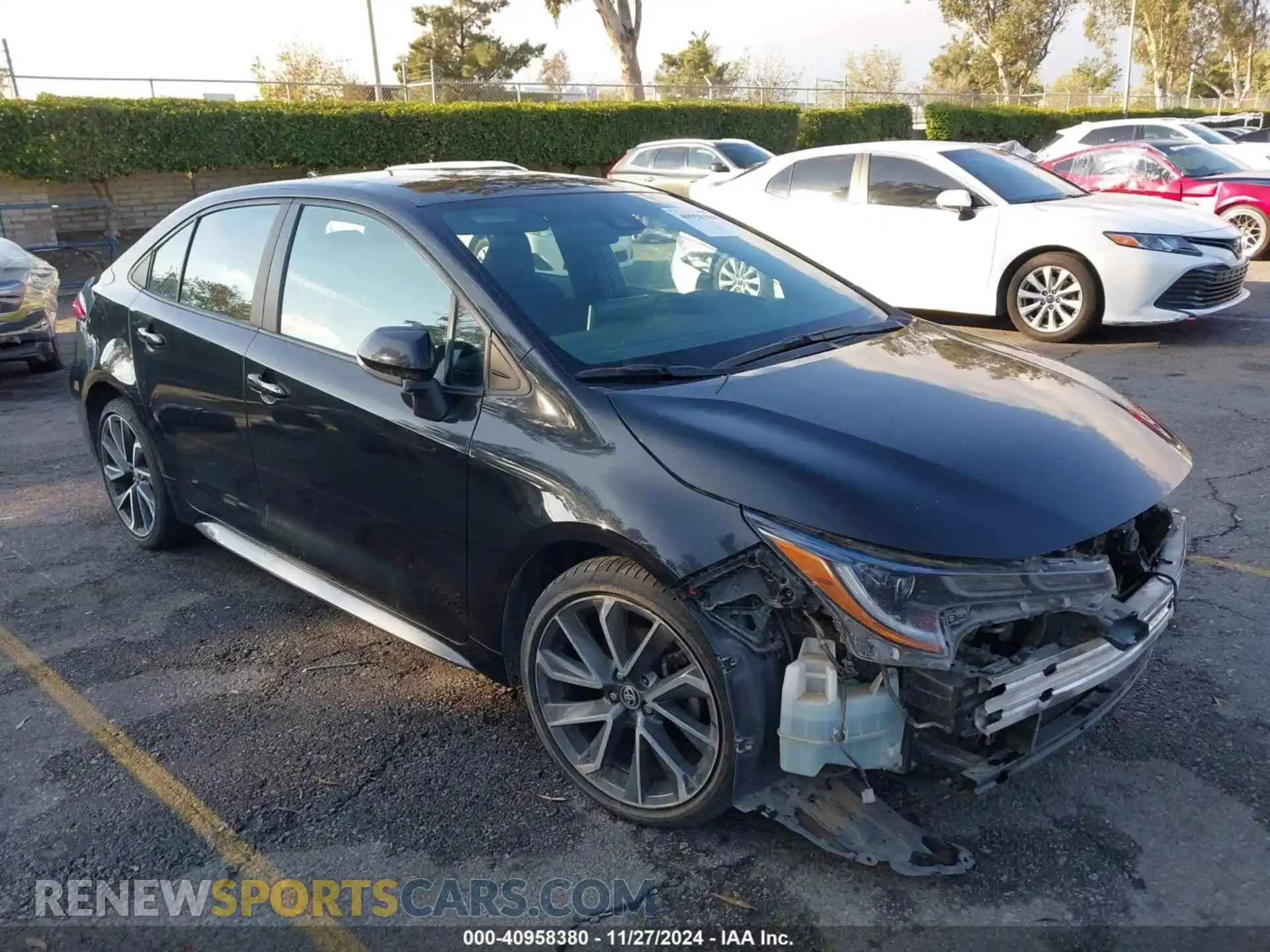 1 Photograph of a damaged car 5YFS4MCE7MP090058 TOYOTA COROLLA 2021