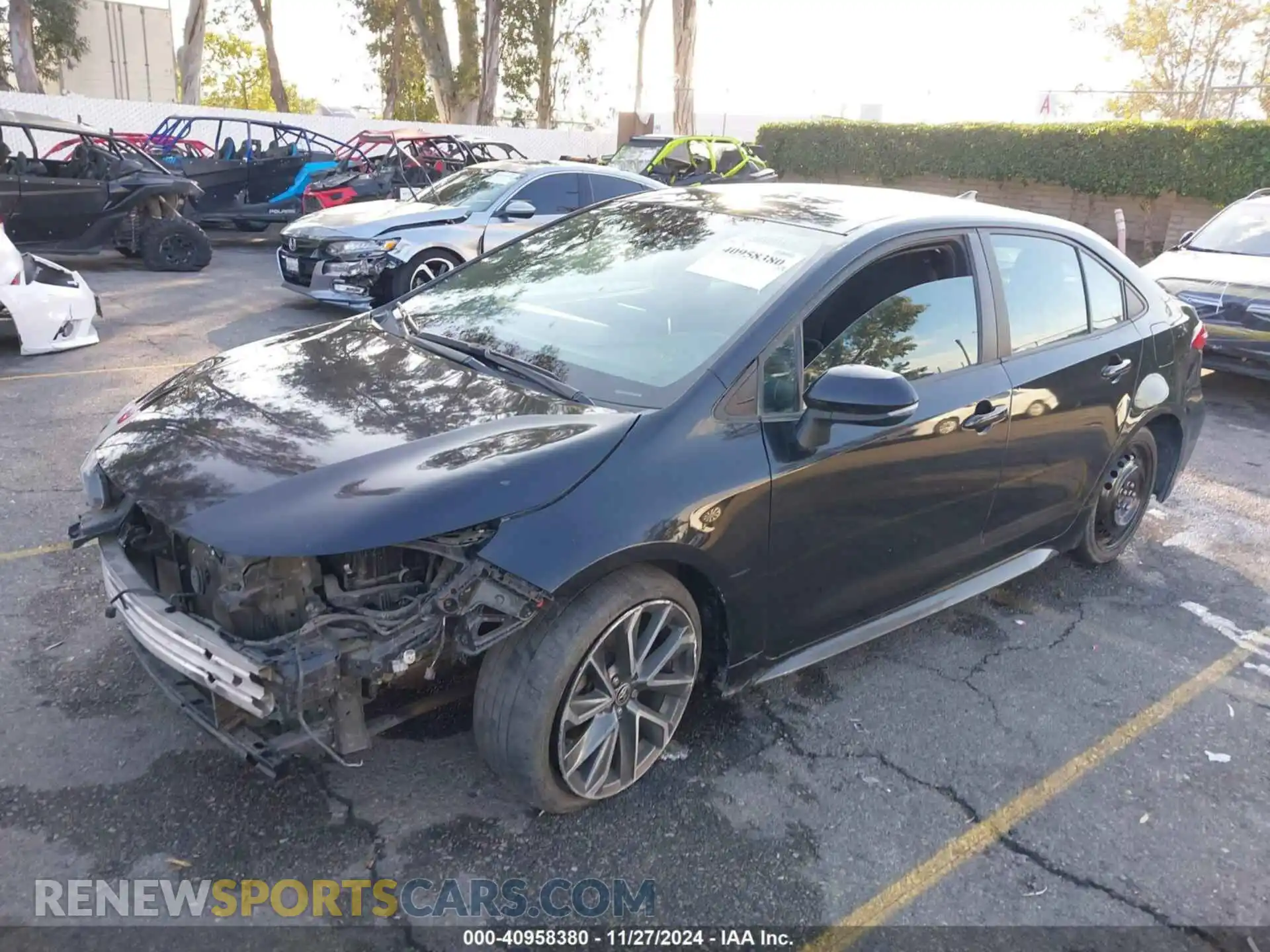 2 Photograph of a damaged car 5YFS4MCE7MP090058 TOYOTA COROLLA 2021