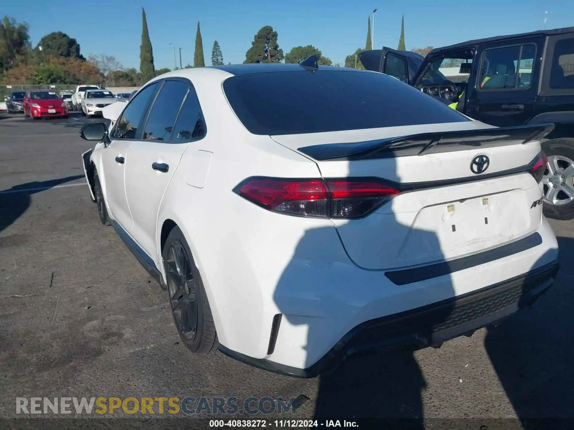 3 Photograph of a damaged car 5YFS4MCE7MP091601 TOYOTA COROLLA 2021