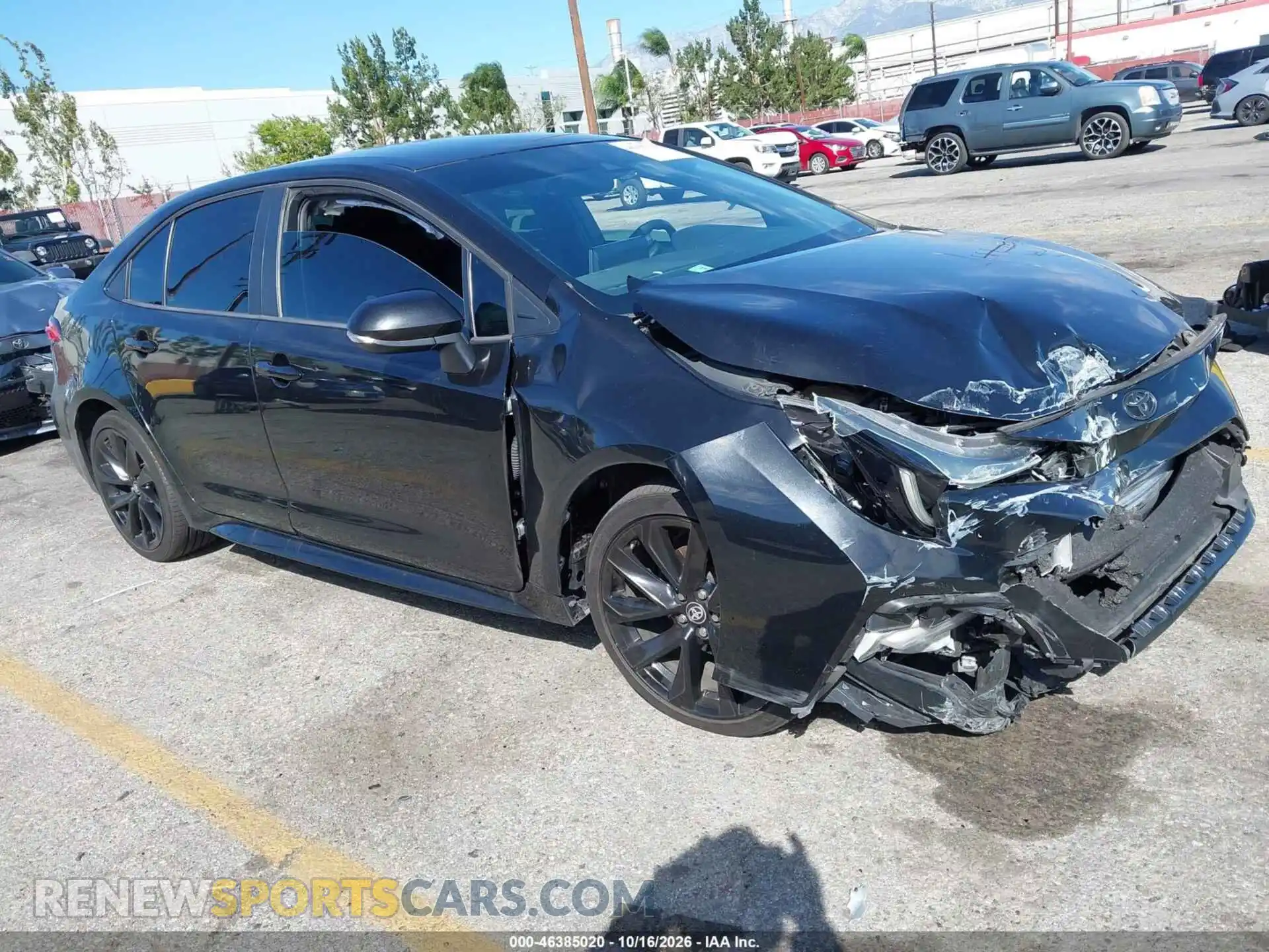 1 Фотография поврежденного автомобиля 5YFS4MCE7MP092019 TOYOTA COROLLA 2021