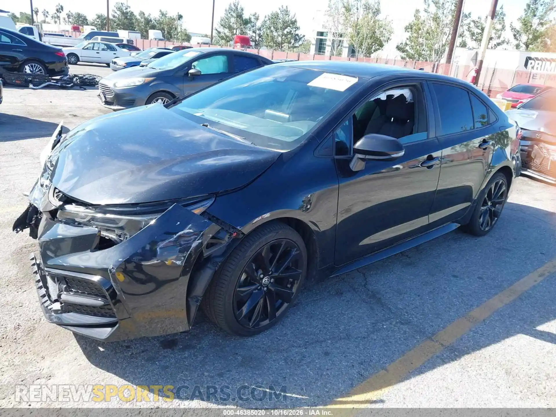 2 Фотография поврежденного автомобиля 5YFS4MCE7MP092019 TOYOTA COROLLA 2021