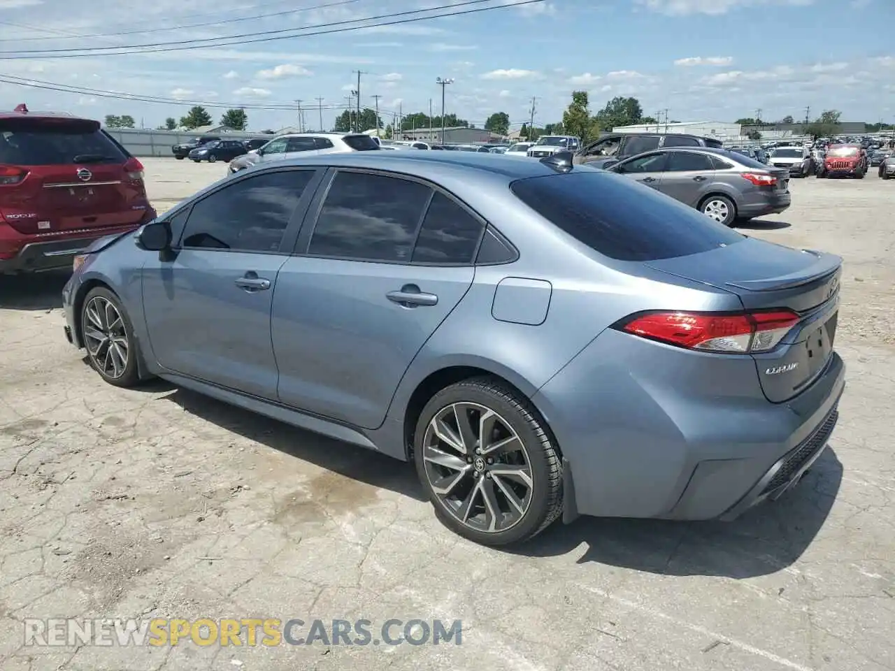 2 Photograph of a damaged car 5YFS4MCE7MP095910 TOYOTA COROLLA 2021