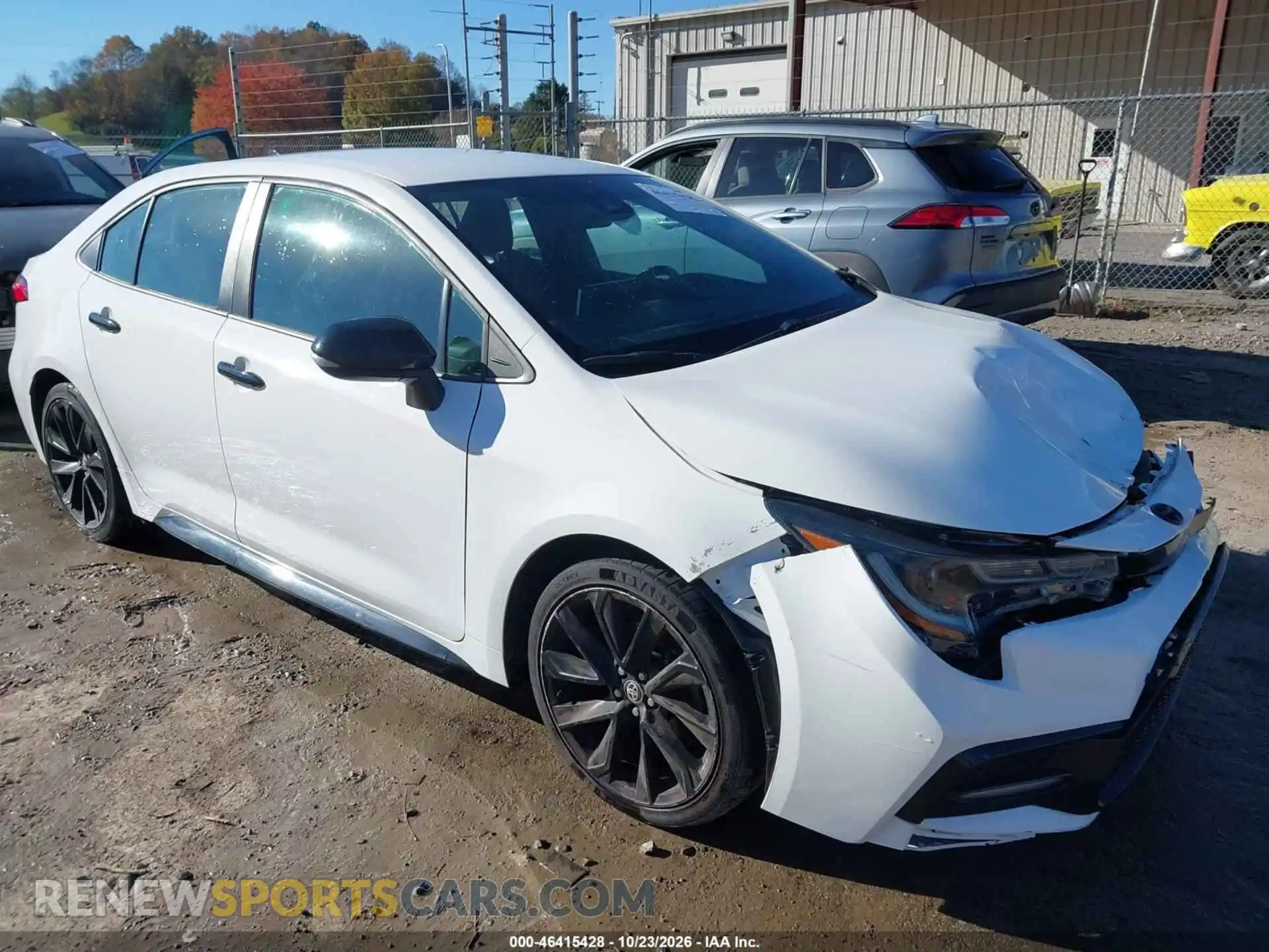 1 Photograph of a damaged car 5YFS4MCE8MP058977 TOYOTA COROLLA 2021