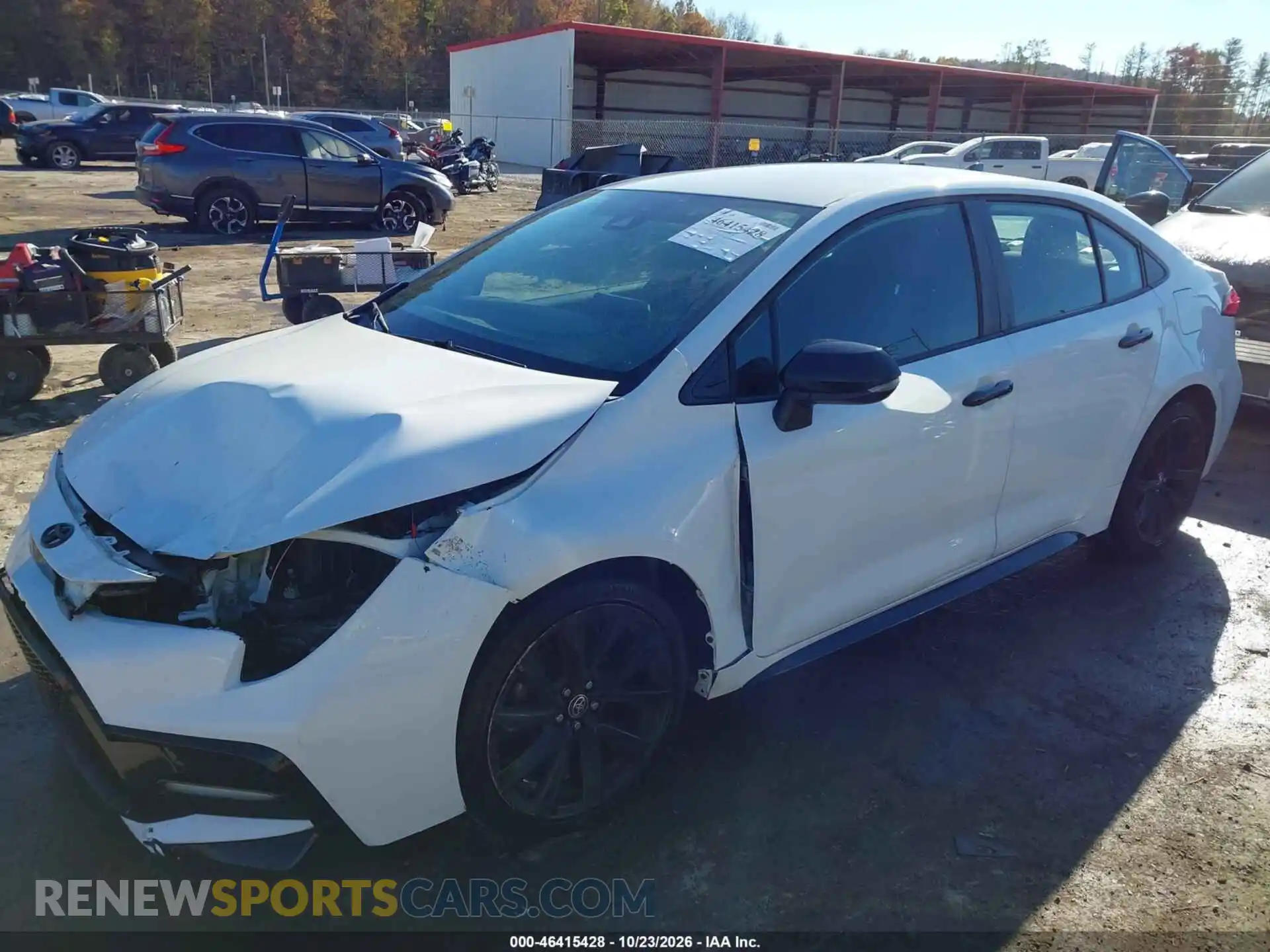 2 Photograph of a damaged car 5YFS4MCE8MP058977 TOYOTA COROLLA 2021