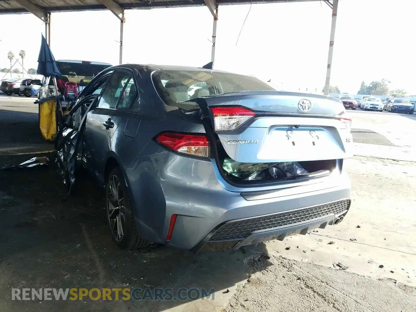 3 Photograph of a damaged car 5YFS4MCE8MP059837 TOYOTA COROLLA 2021