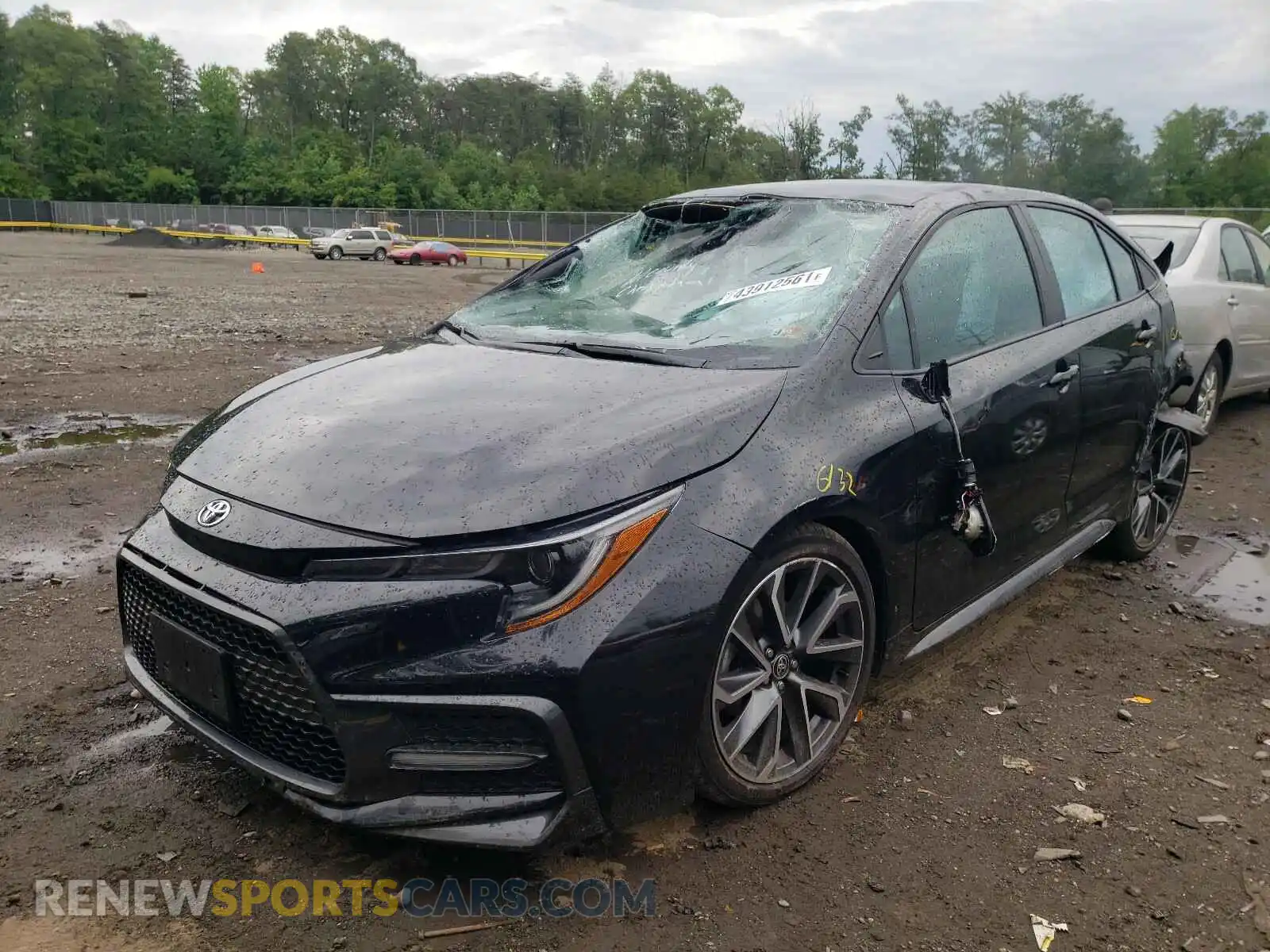 2 Photograph of a damaged car 5YFS4MCE8MP060423 TOYOTA COROLLA 2021