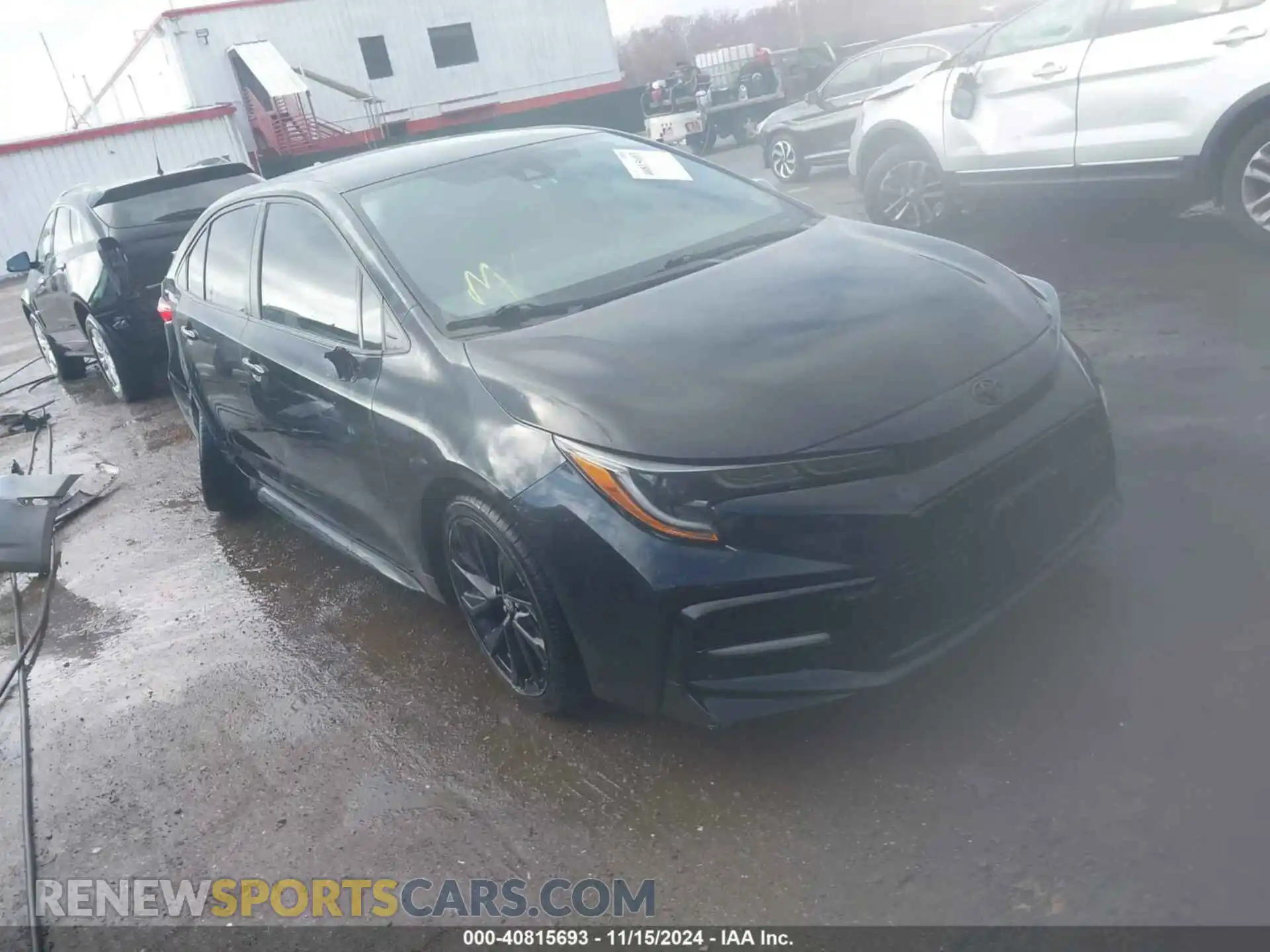 1 Photograph of a damaged car 5YFS4MCE8MP061751 TOYOTA COROLLA 2021