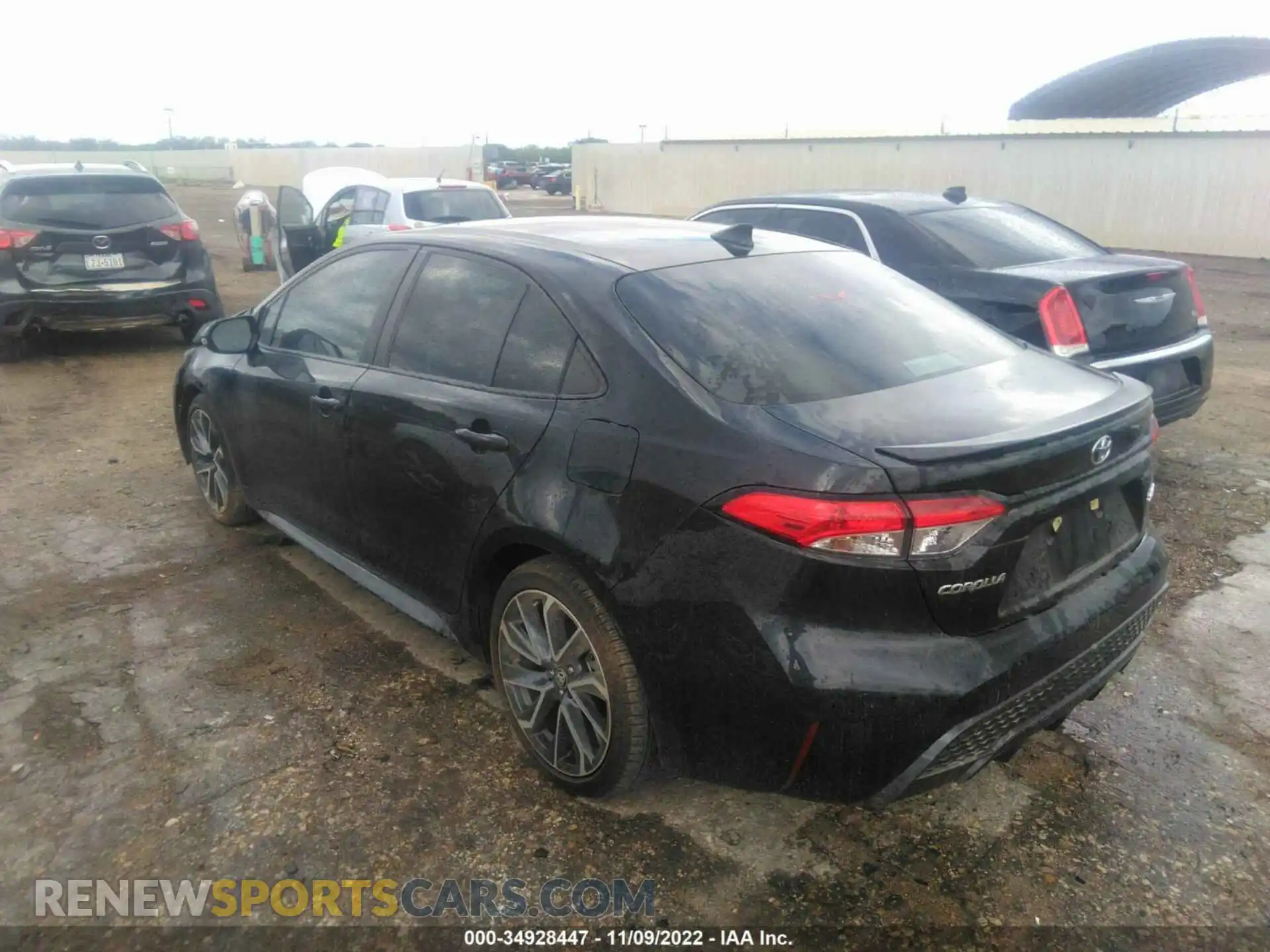 3 Photograph of a damaged car 5YFS4MCE8MP062642 TOYOTA COROLLA 2021