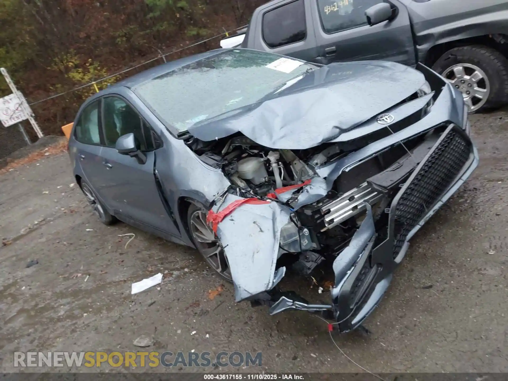 1 Photograph of a damaged car 5YFS4MCE8MP063600 TOYOTA COROLLA 2021