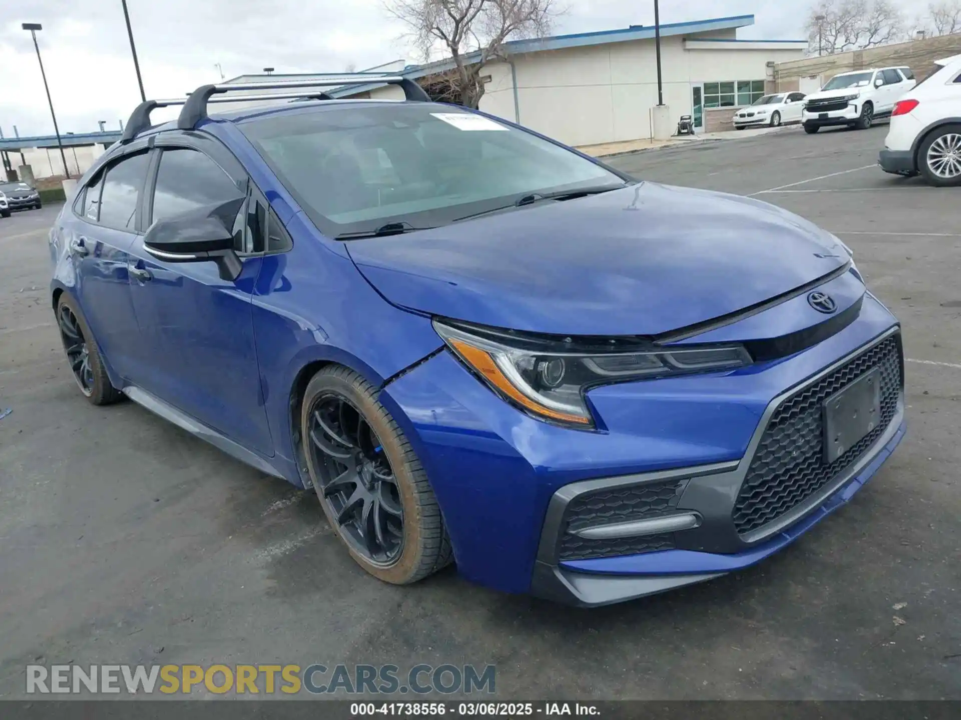 1 Photograph of a damaged car 5YFS4MCE8MP064410 TOYOTA COROLLA 2021
