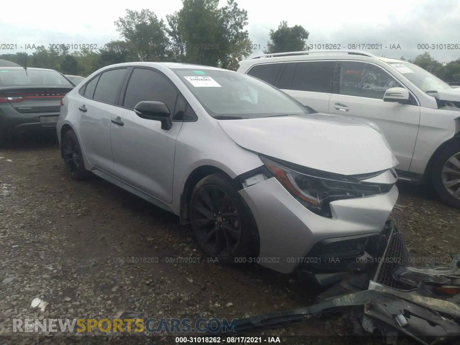 1 fotografías del automóvil dañado 5YFS4MCE8MP067789 TOYOTA COROLLA 2021