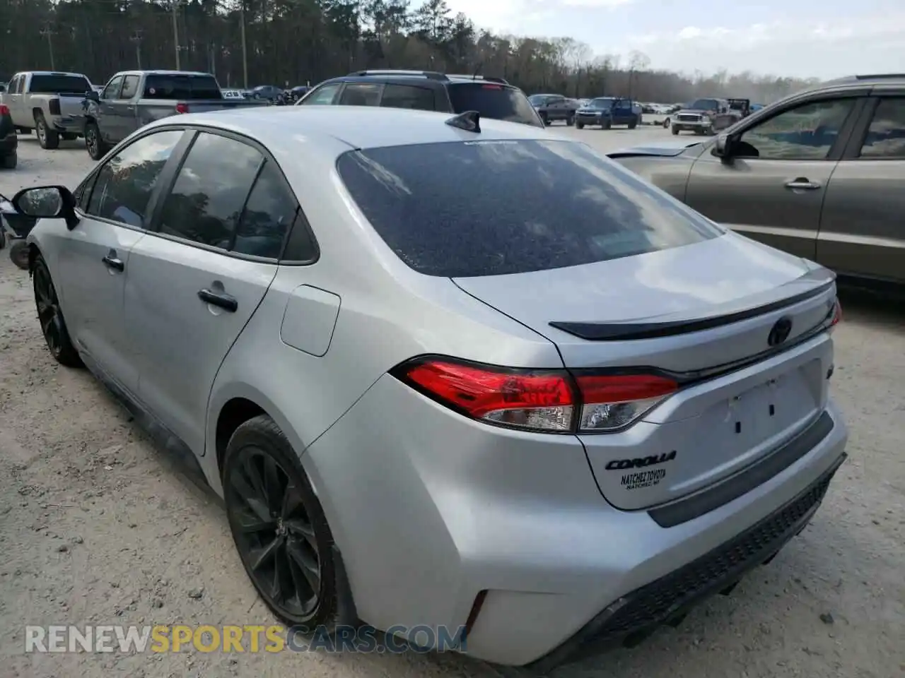 3 Photograph of a damaged car 5YFS4MCE8MP071356 TOYOTA COROLLA 2021