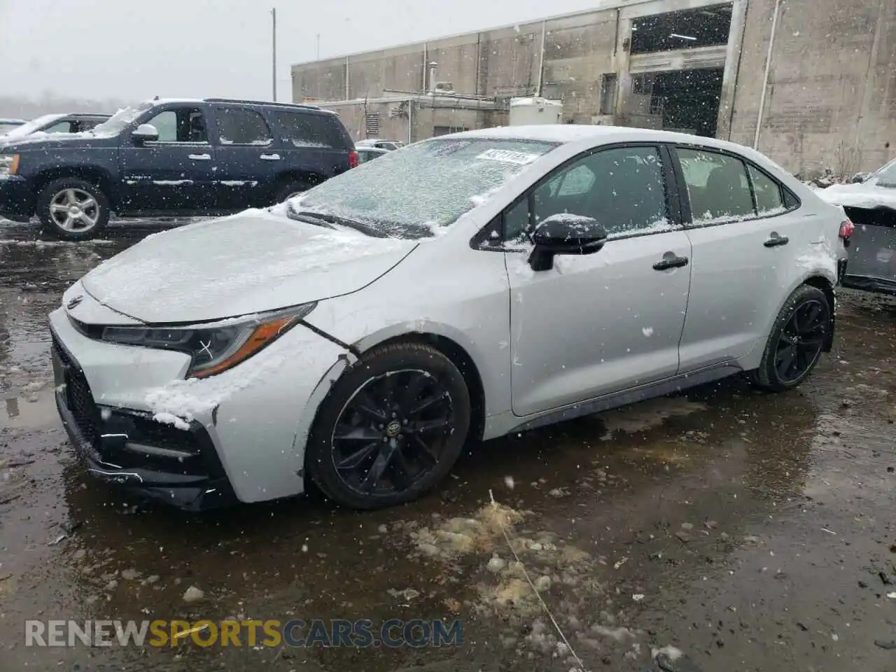 1 Photograph of a damaged car 5YFS4MCE8MP071728 TOYOTA COROLLA 2021