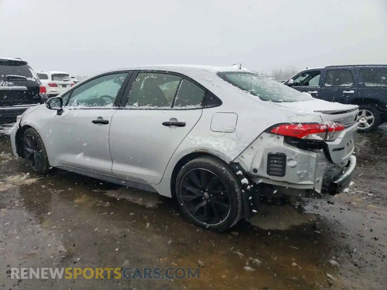 2 Photograph of a damaged car 5YFS4MCE8MP071728 TOYOTA COROLLA 2021