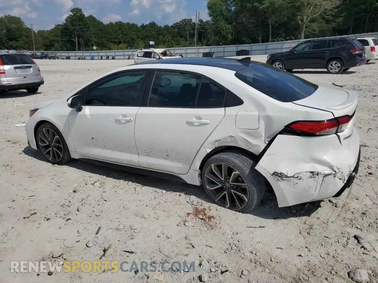 2 Photograph of a damaged car 5YFS4MCE8MP076234 TOYOTA COROLLA 2021