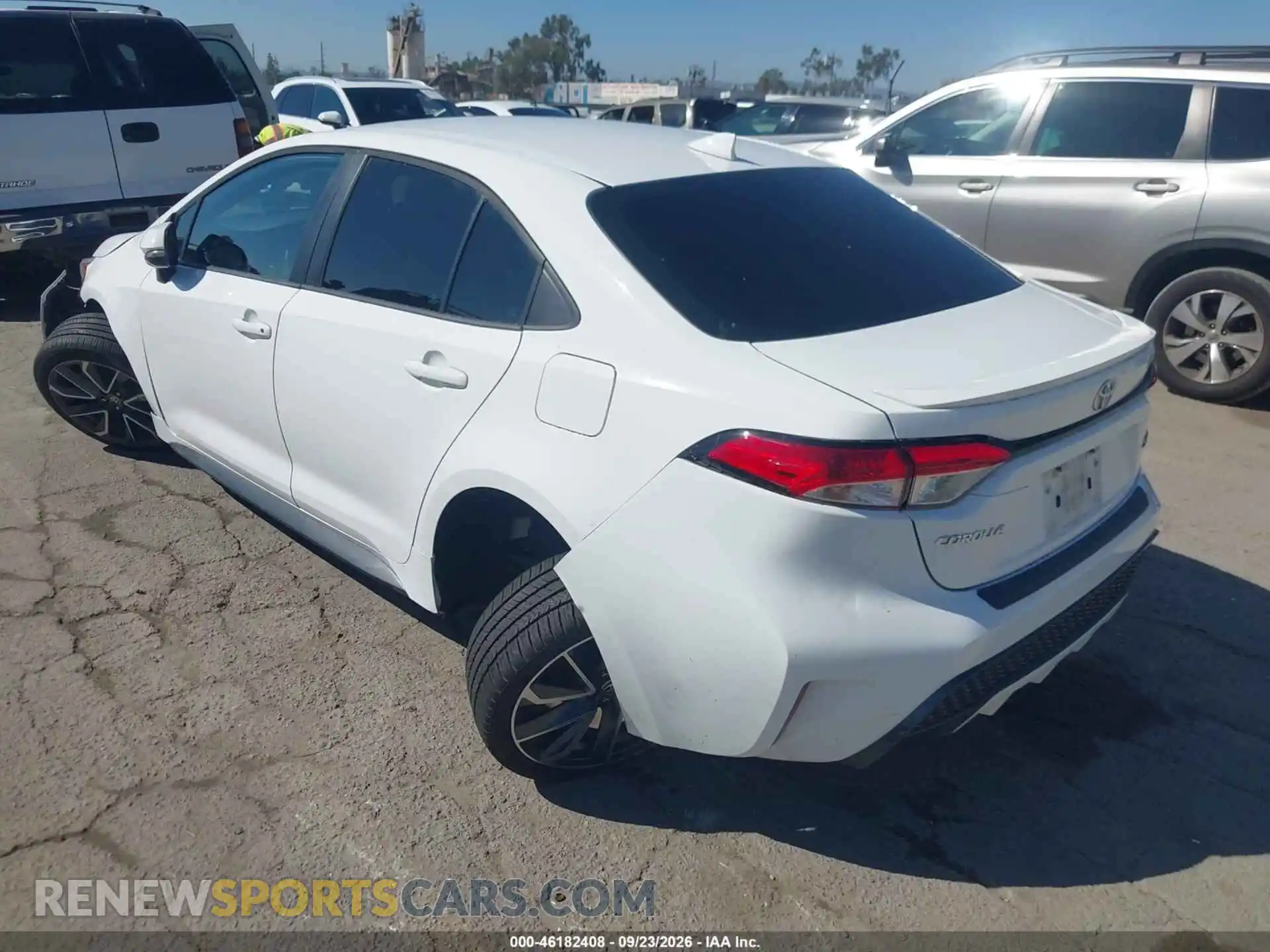 3 Photograph of a damaged car 5YFS4MCE8MP077528 TOYOTA COROLLA 2021
