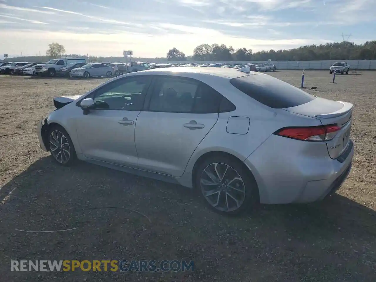 2 Photograph of a damaged car 5YFS4MCE8MP078274 TOYOTA COROLLA 2021