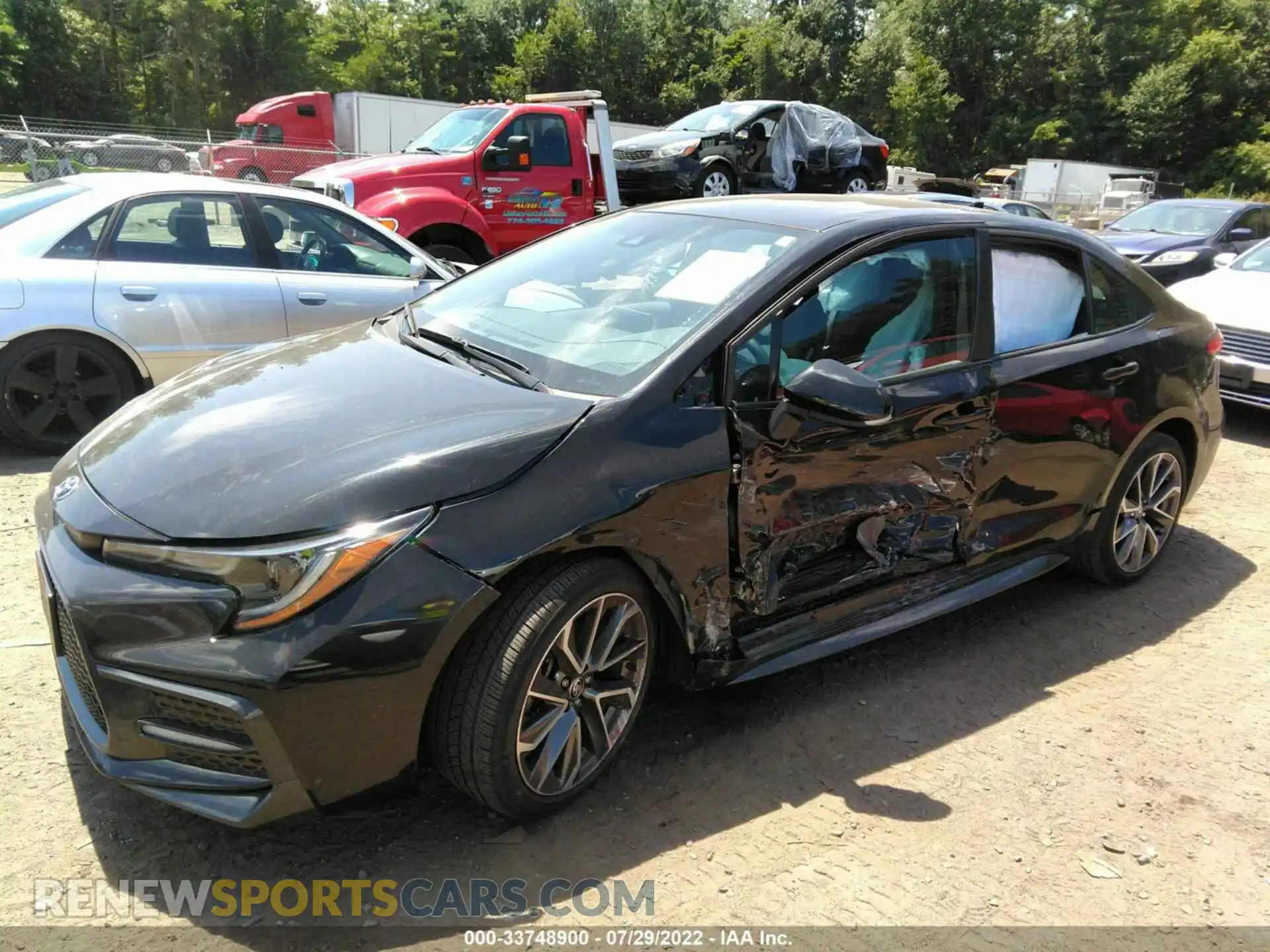 2 Photograph of a damaged car 5YFS4MCE8MP078288 TOYOTA COROLLA 2021