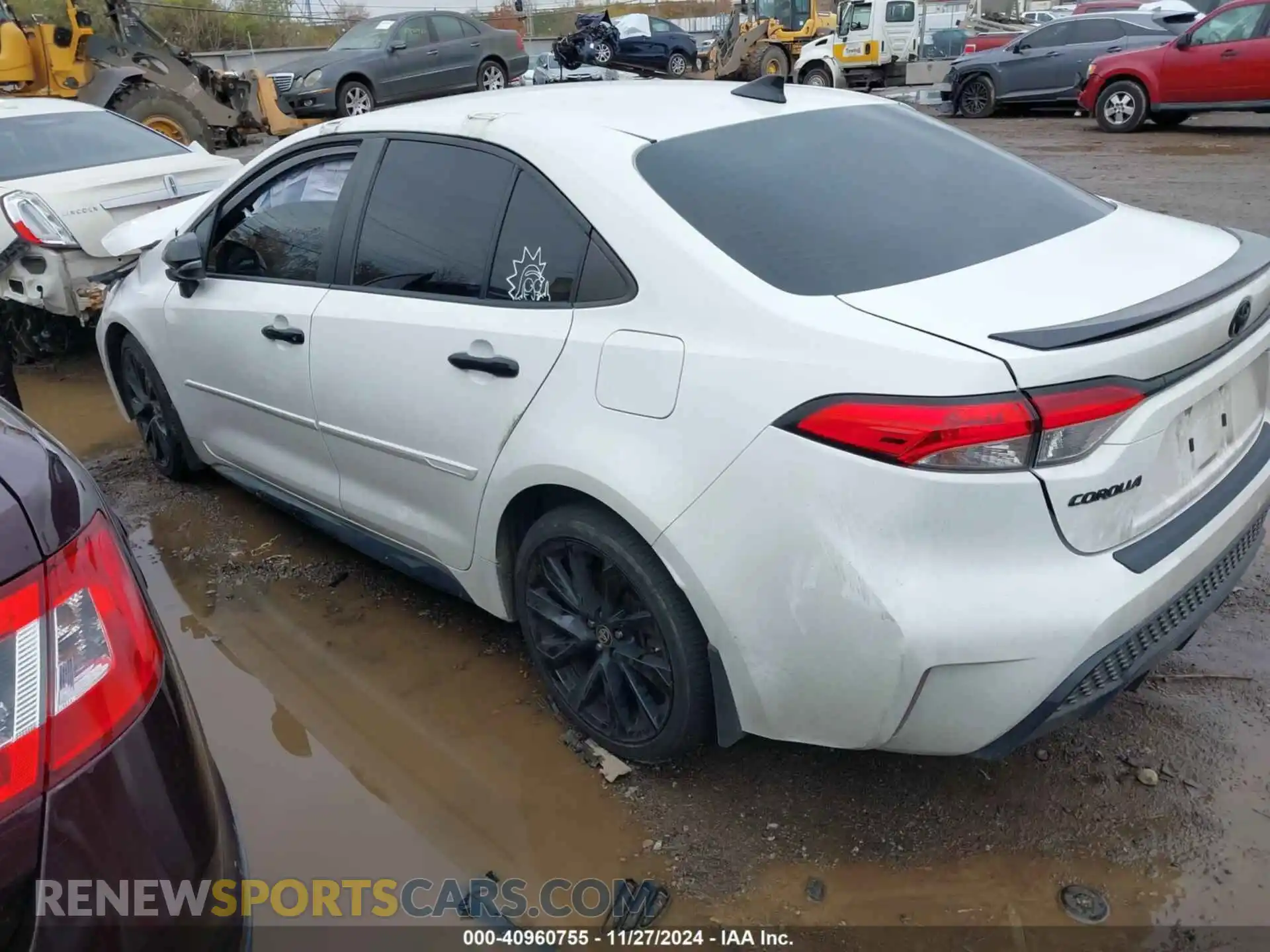 3 Photograph of a damaged car 5YFS4MCE8MP080347 TOYOTA COROLLA 2021