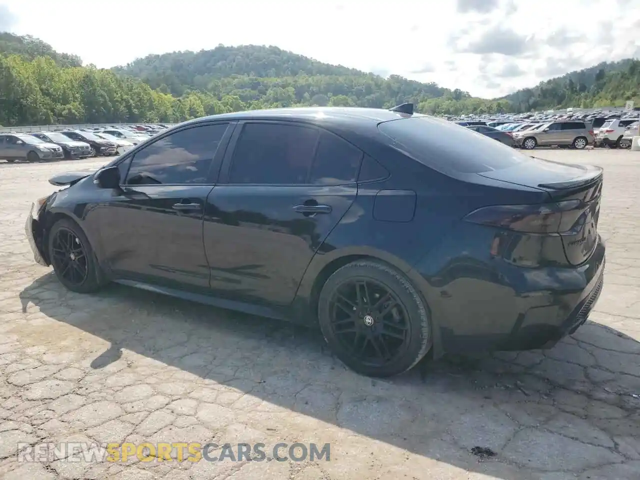2 Photograph of a damaged car 5YFS4MCE8MP080543 TOYOTA COROLLA 2021