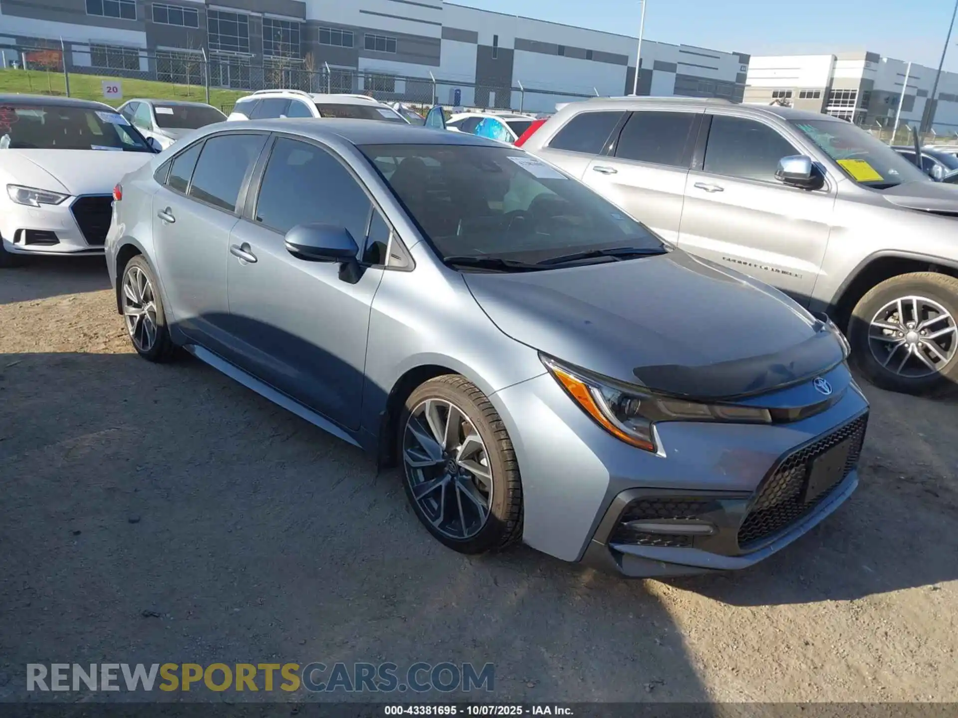 1 Photograph of a damaged car 5YFS4MCE8MP082941 TOYOTA COROLLA 2021