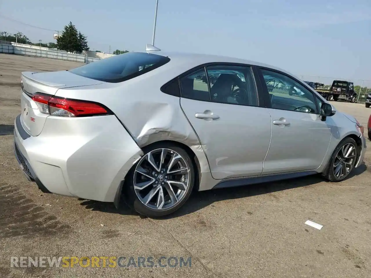 3 Photograph of a damaged car 5YFS4MCE8MP083037 TOYOTA COROLLA 2021