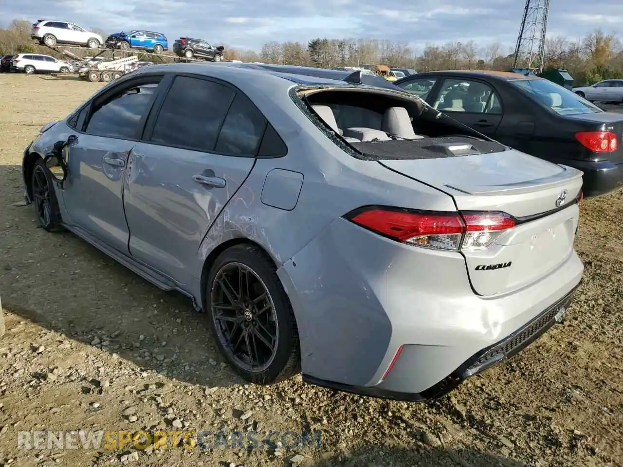 2 Photograph of a damaged car 5YFS4MCE8MP083152 TOYOTA COROLLA 2021