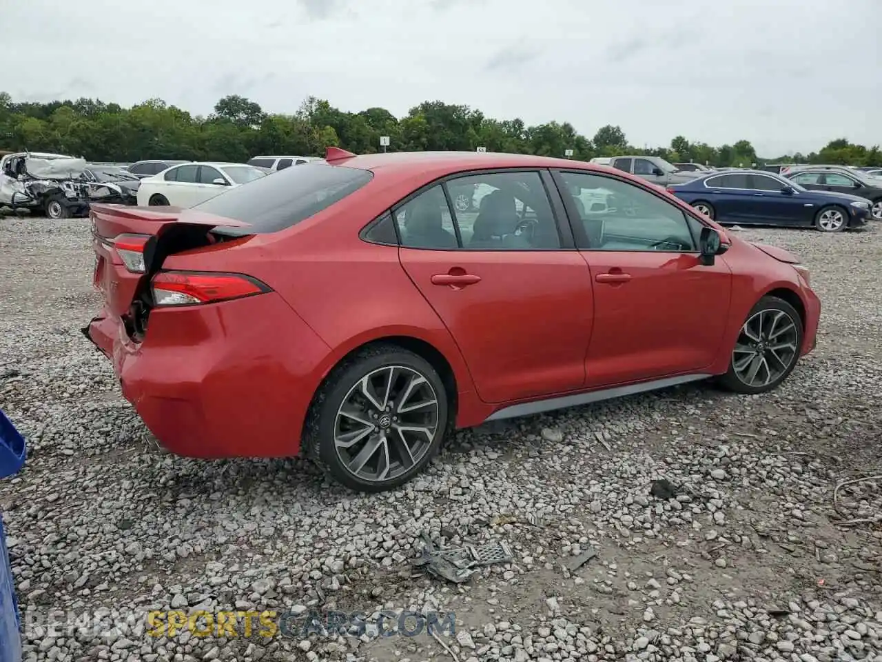 3 Photograph of a damaged car 5YFS4MCE8MP096466 TOYOTA COROLLA 2021