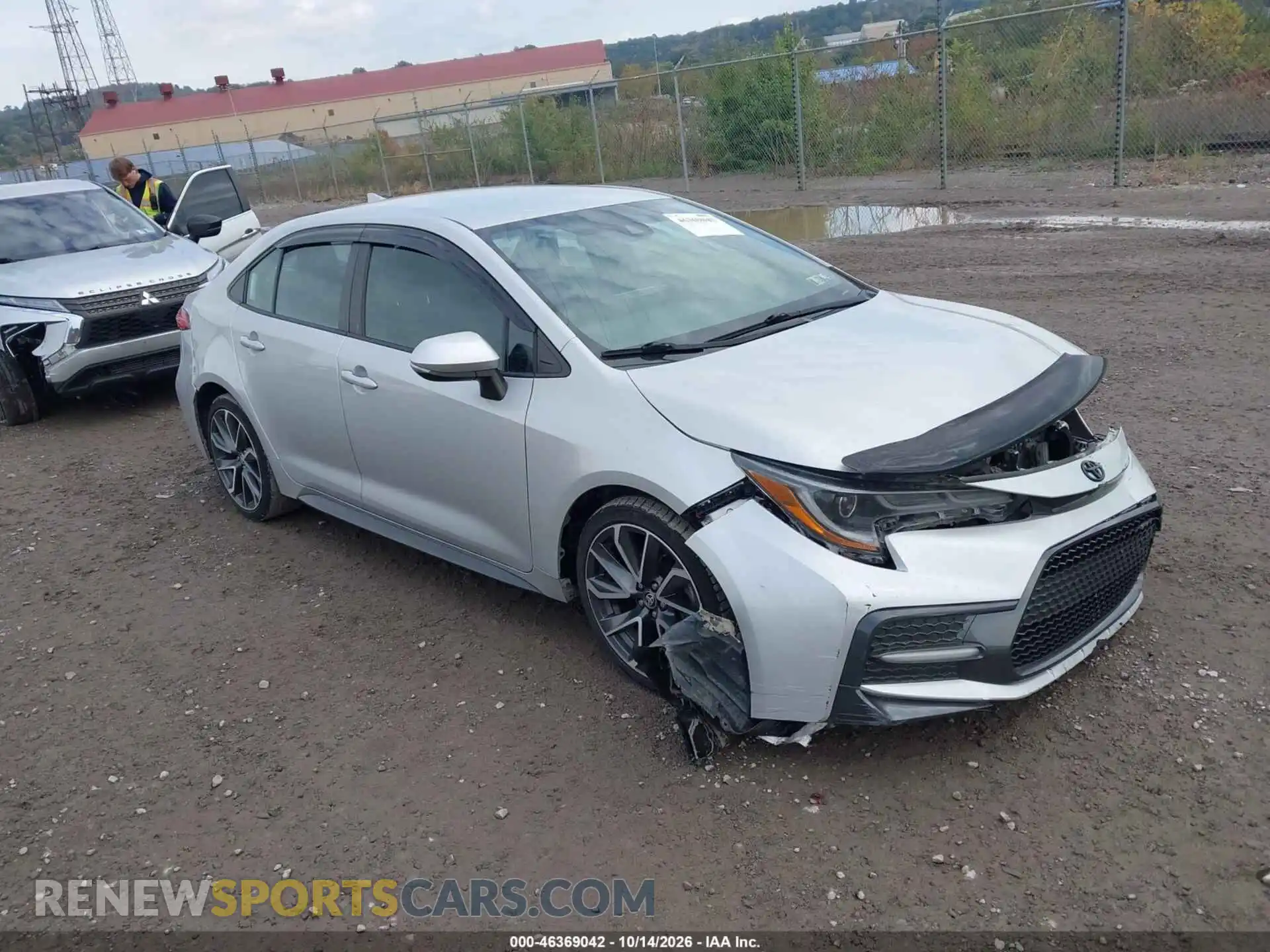 1 Фотография поврежденного автомобиля 5YFS4MCE9MP060625 TOYOTA COROLLA 2021