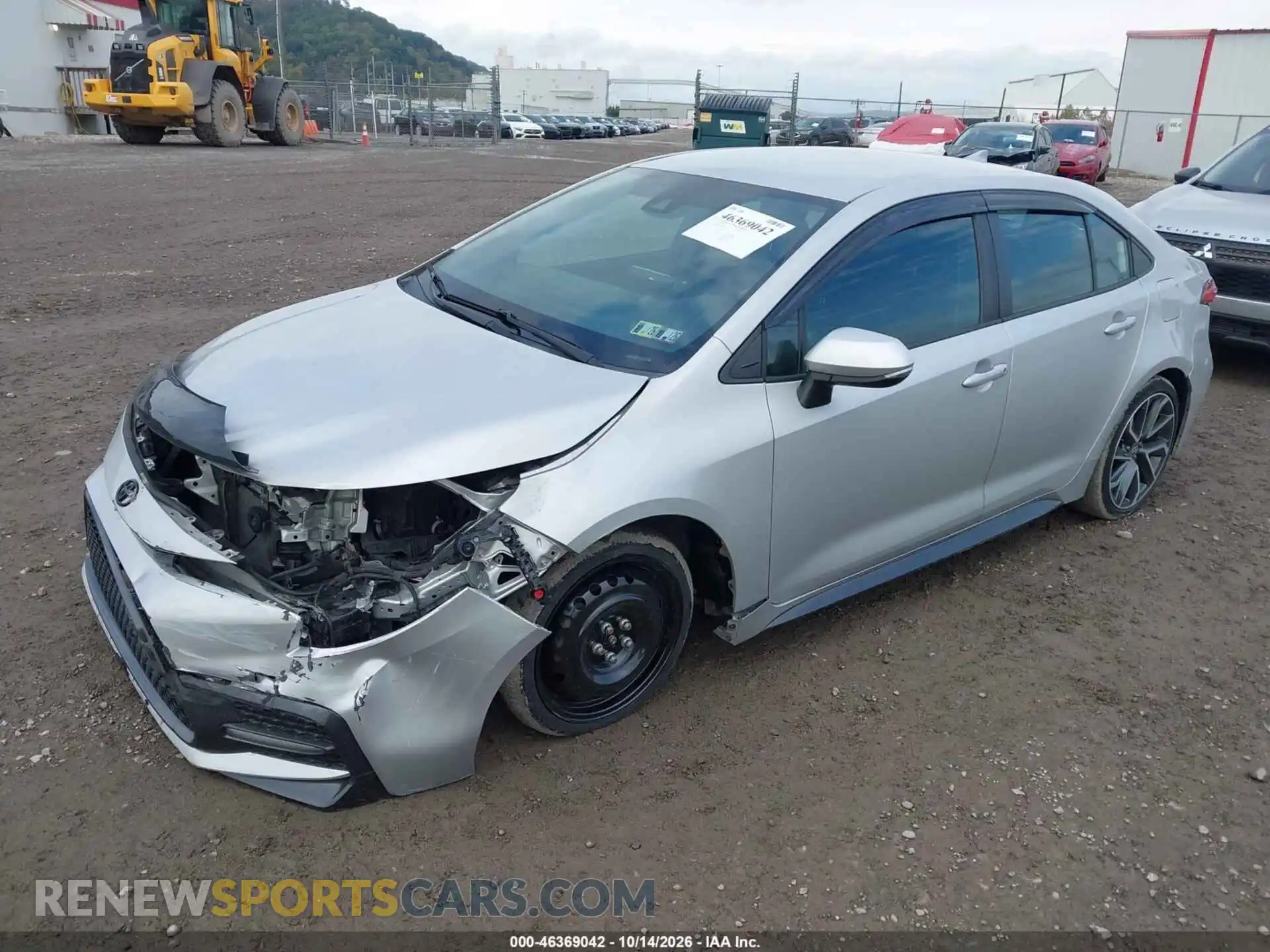2 Фотография поврежденного автомобиля 5YFS4MCE9MP060625 TOYOTA COROLLA 2021