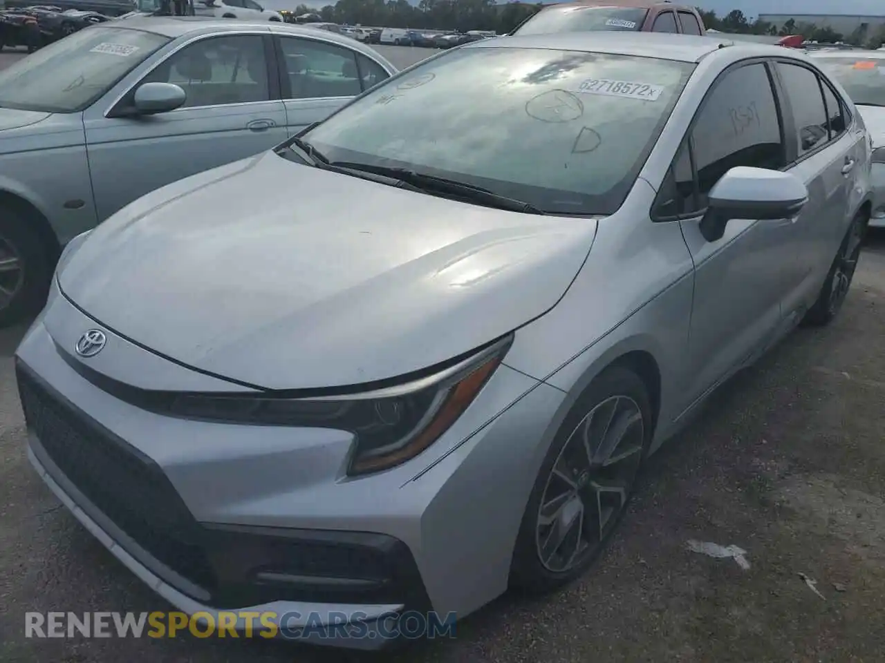 2 Photograph of a damaged car 5YFS4MCE9MP062147 TOYOTA COROLLA 2021